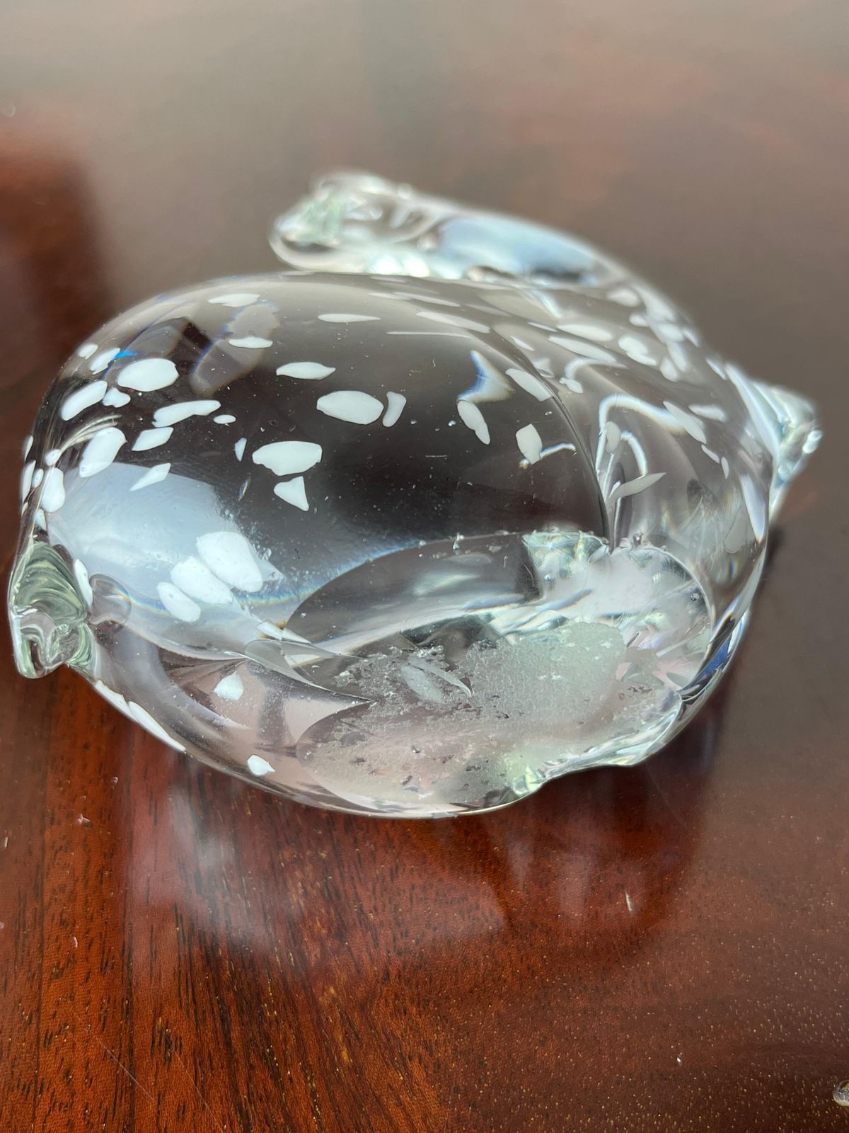 Set Of 3 Murano Glass Elephants, Italy, 1970s. photo vintage