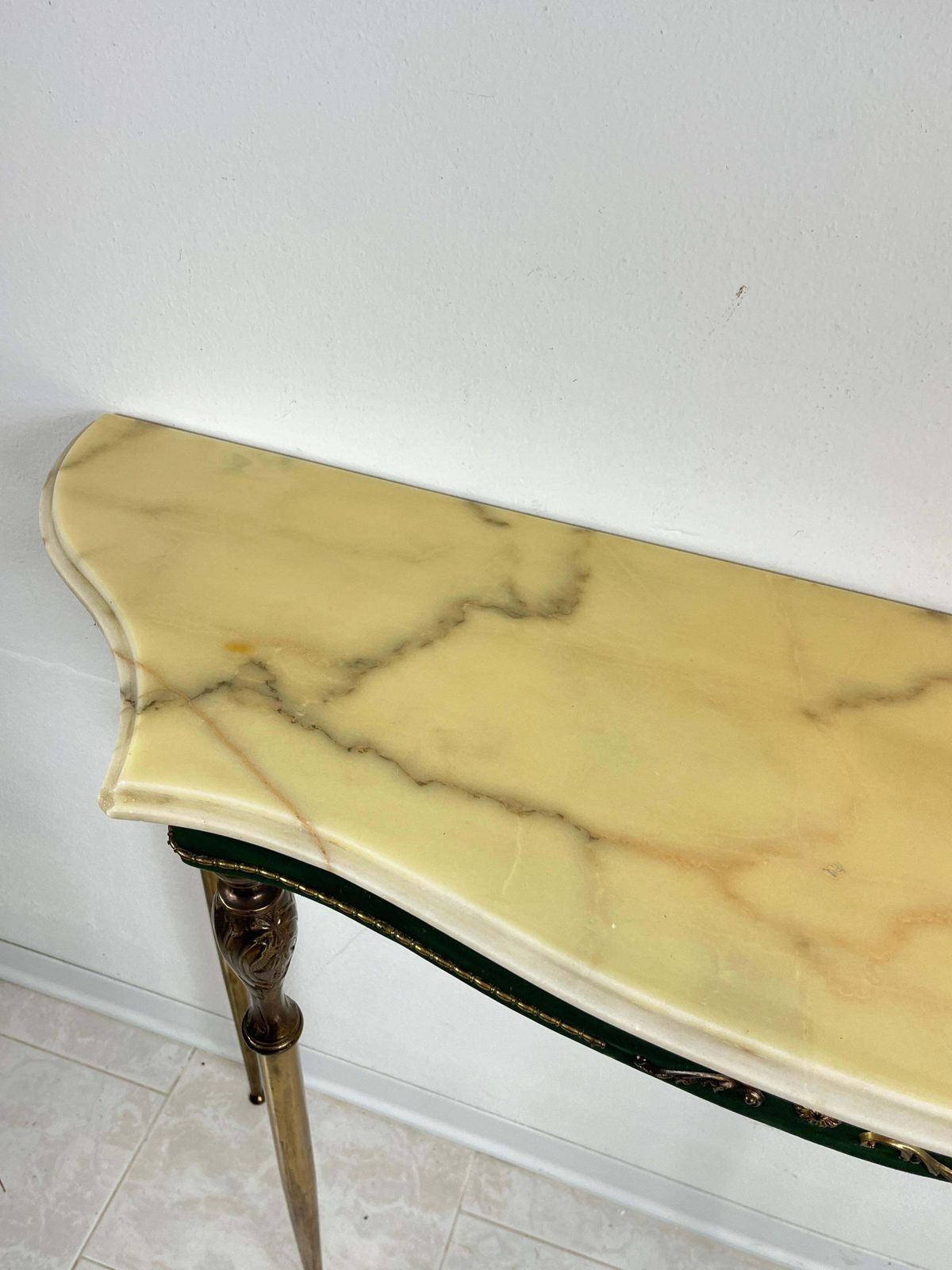 Mid Century Set Of Two Console And Mirror In The Style Of Paolo Buffa 1960s photo 2126.0
