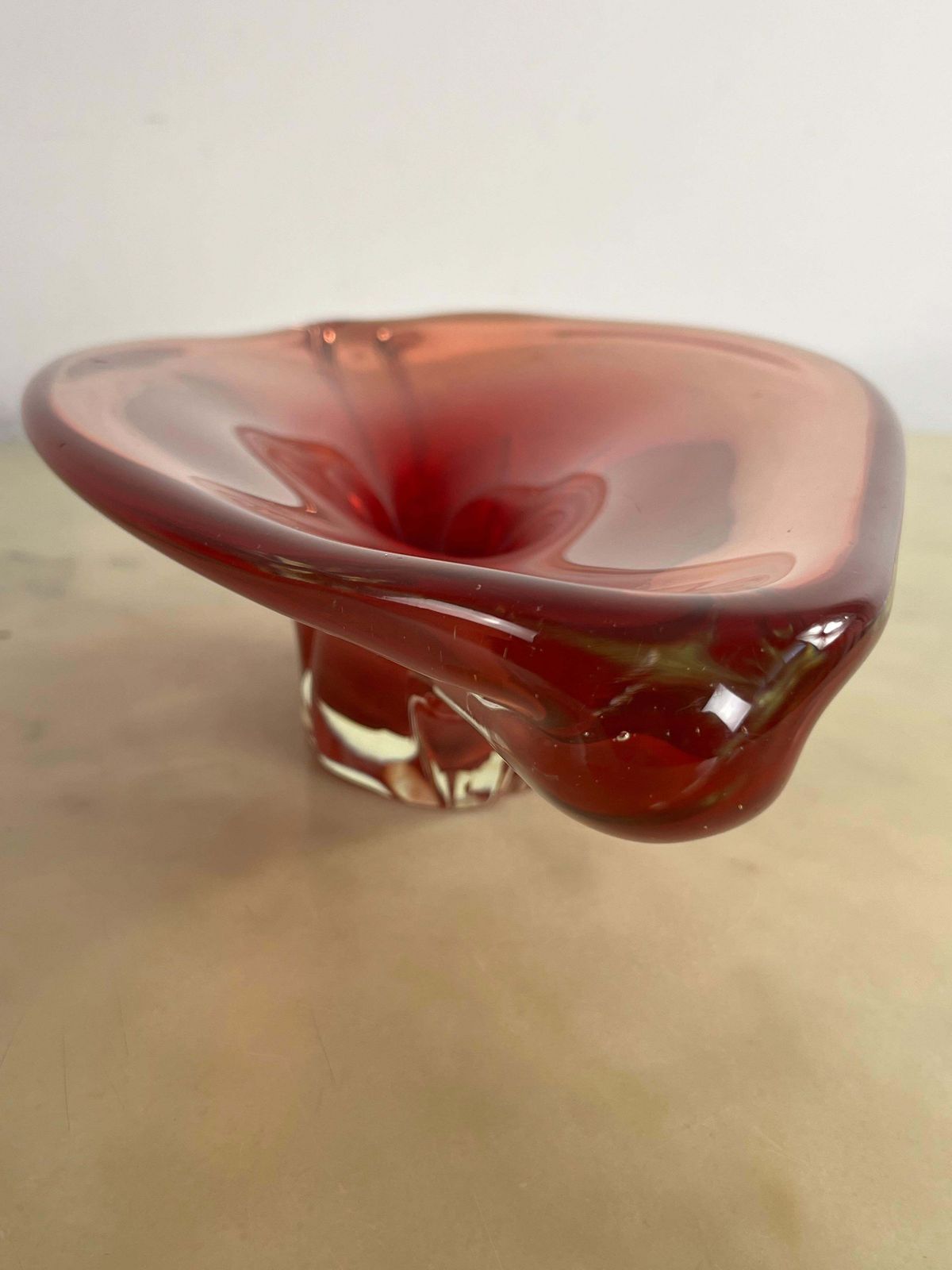 Mid Century Murano Glass Centerpiece 1960s photo for sale