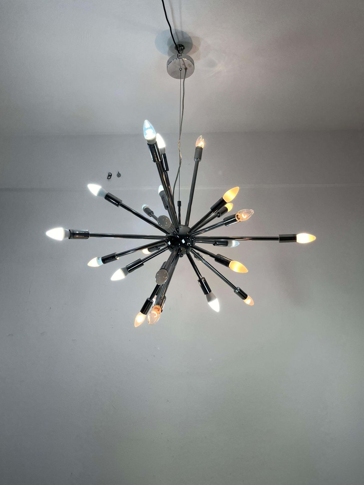 18 Light Sputnik Model Chandelier In The Style Of Oscar Torlasco photo furniture