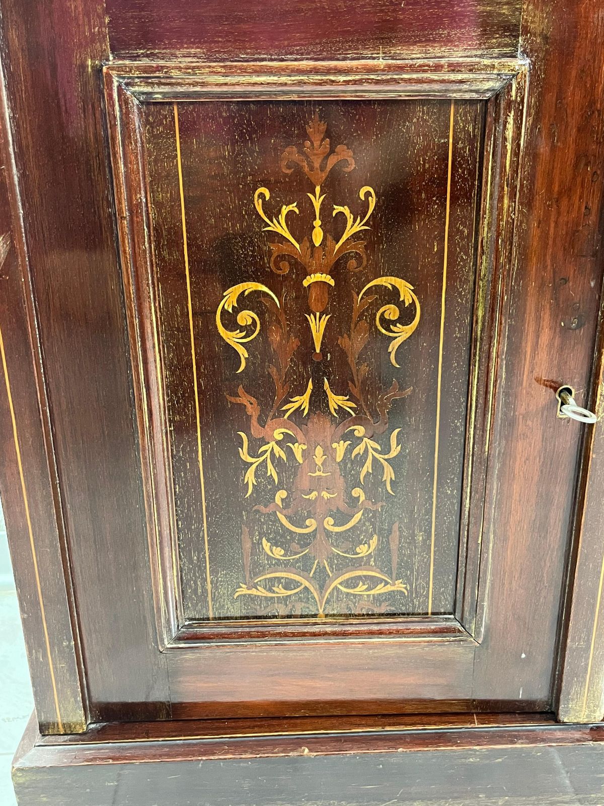 Set Of 2 English Edwardian Bedside Tables With Inlays, 1930s photo Furniture