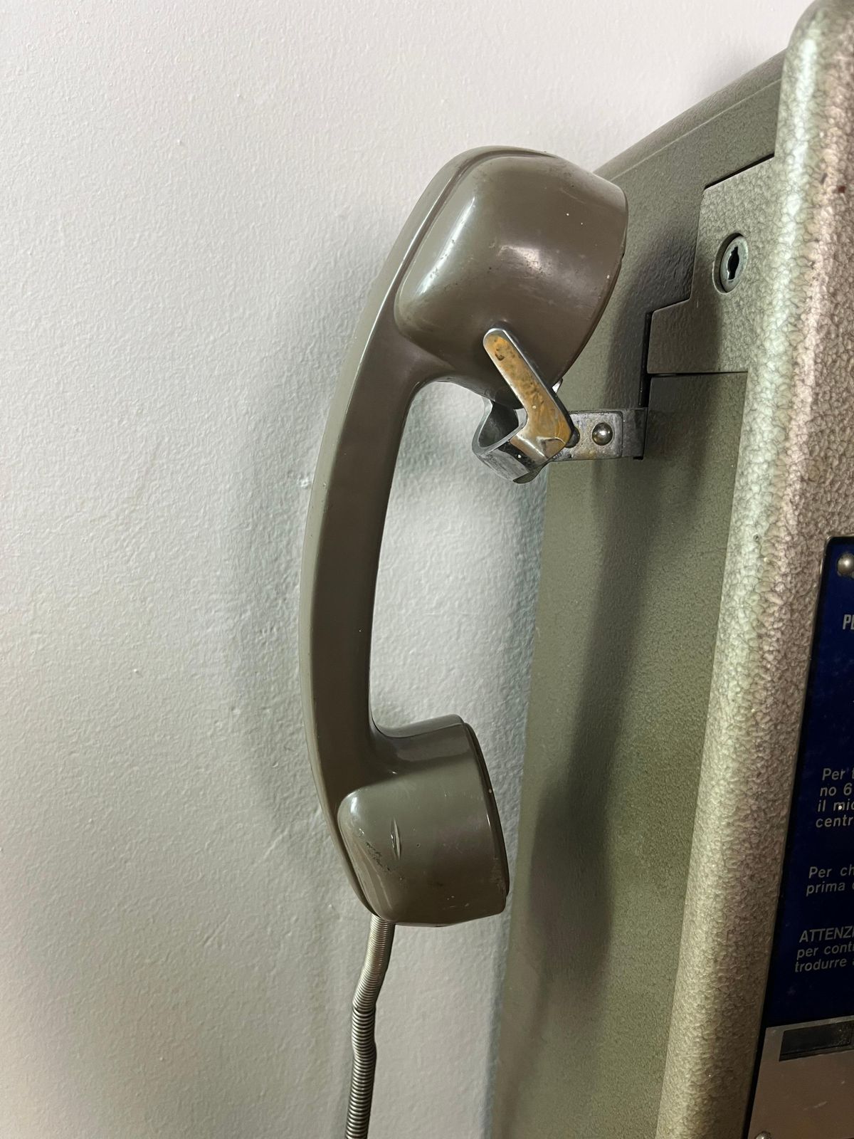 Italian Public Coin Operated Telephone Sip "Rotor" Model, 1970s photo for sale