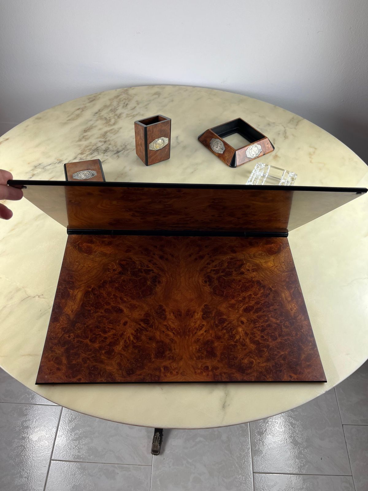 photo furniture Desk Set, Italy, 1980s
