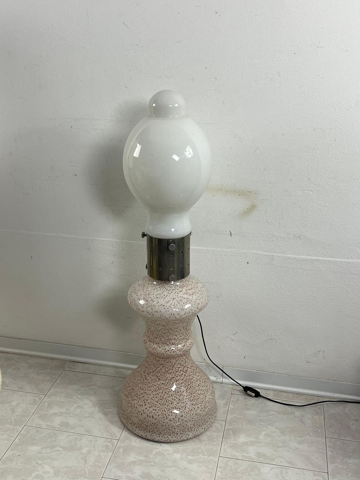 Mid Century "Birillo" Floor Lamp Attributed To Carlo Nason For Mazzega, 1960s photo 3944.0