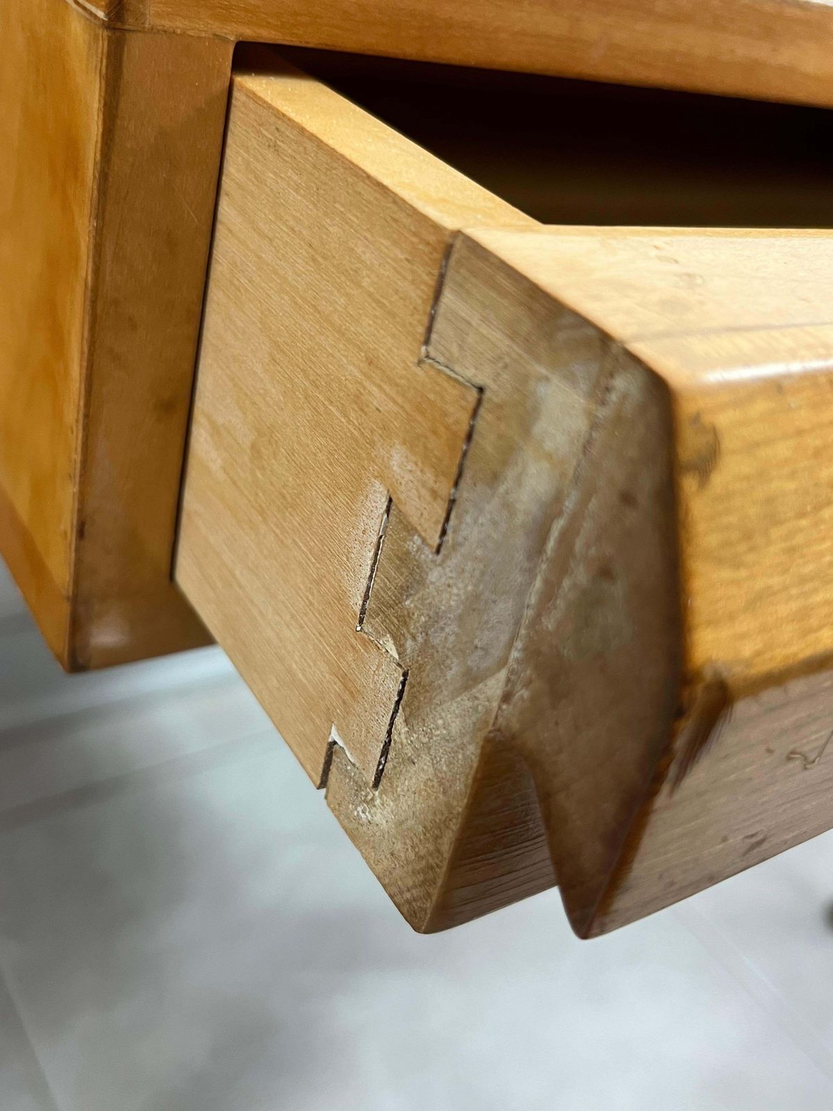 photo furniture Set Of 2 Bedside Tables G. Cecchini/C. Lissone Attributed To Vittorio Dassi 1950