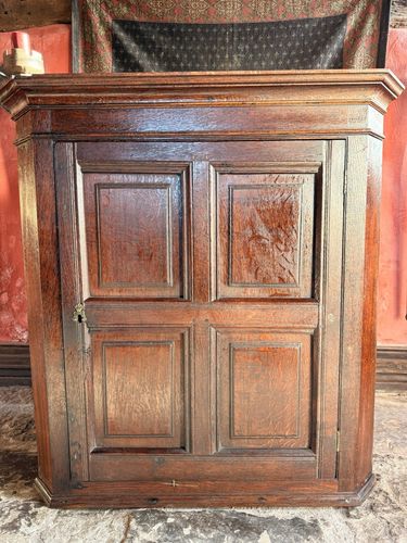 Original Handsome George III Panelled Georgian Corner Cabinet Cupboard C1760 photo furniture