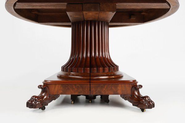 English Victorian Extendable Dining Table, 1830s photo vinterior
