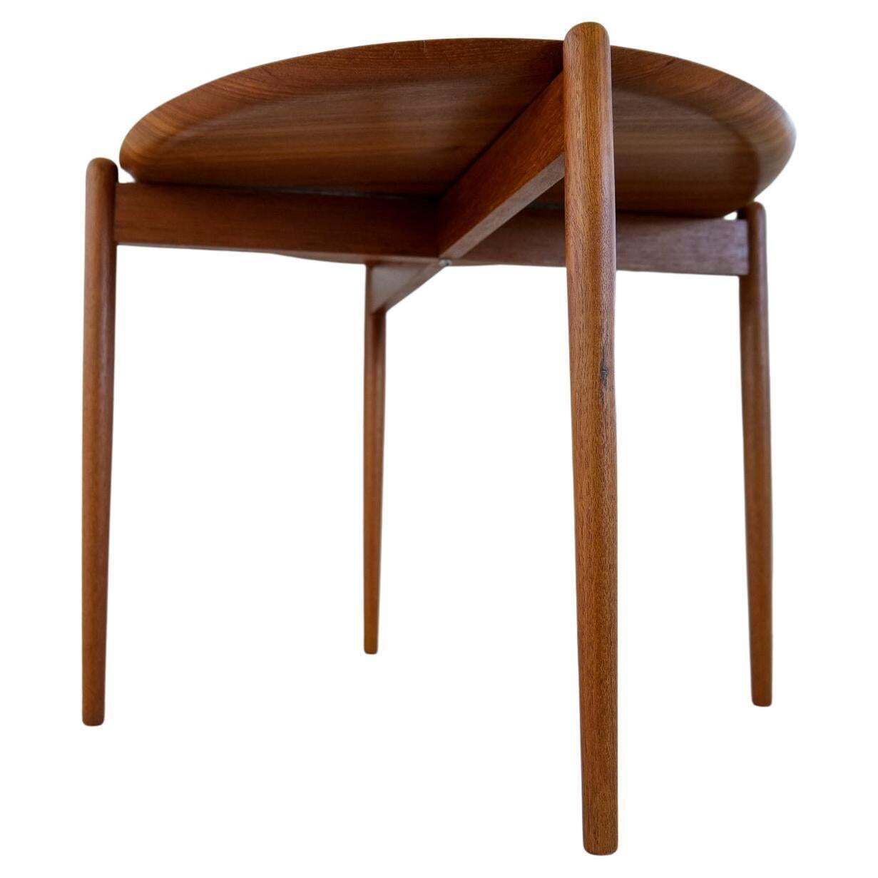 Midcentury Modern Side/Tray Table In Teak Sweden 1960s