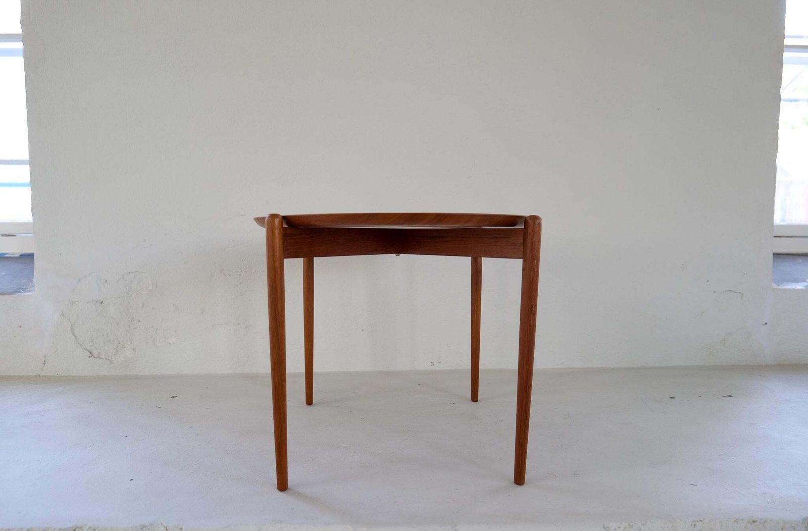 Midcentury Modern Side/Tray Table In Teak Sweden 1960s photo 1026.0