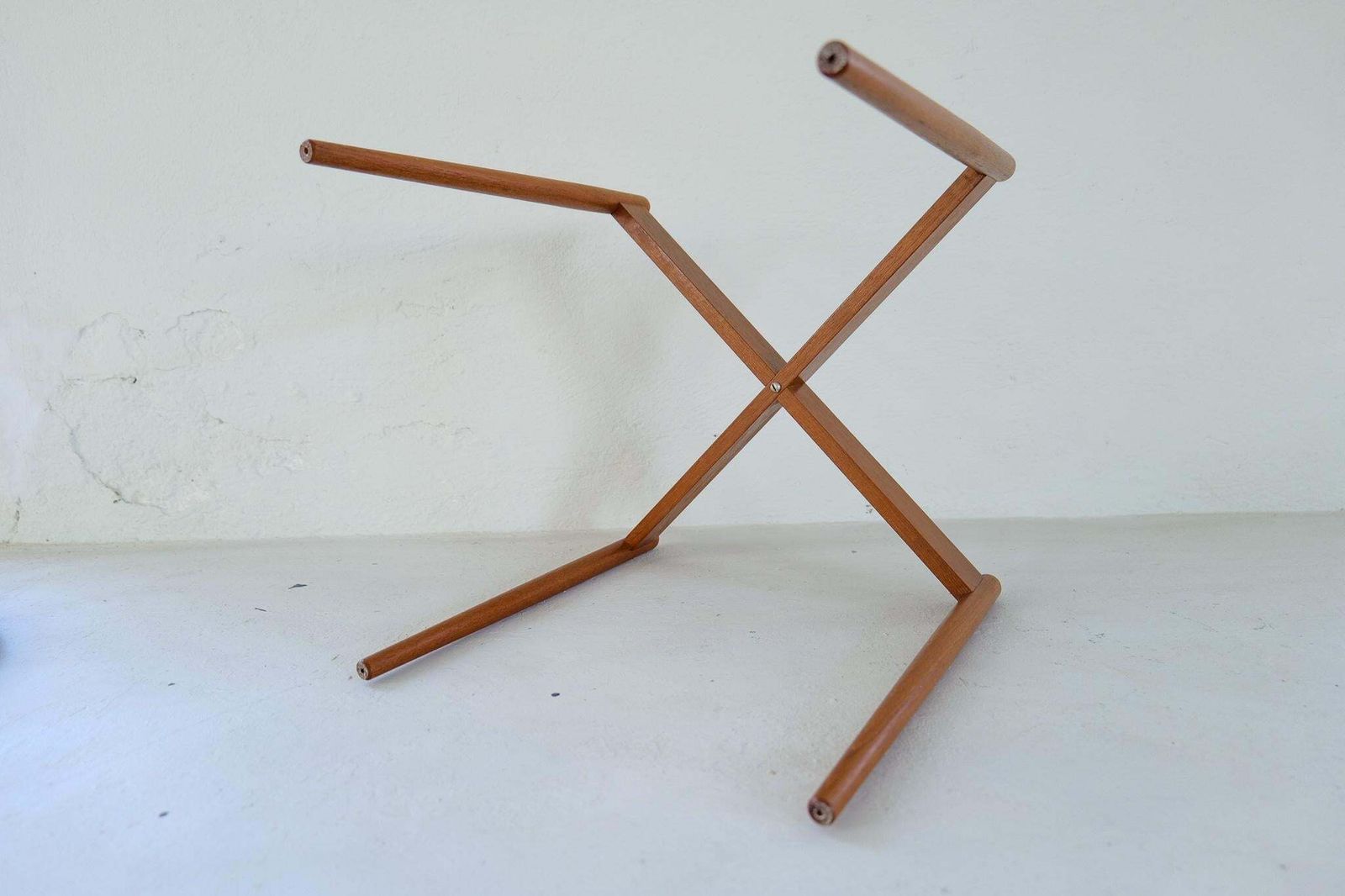 Furniture Midcentury Modern Side/Tray Table In Teak Sweden 1960s photo