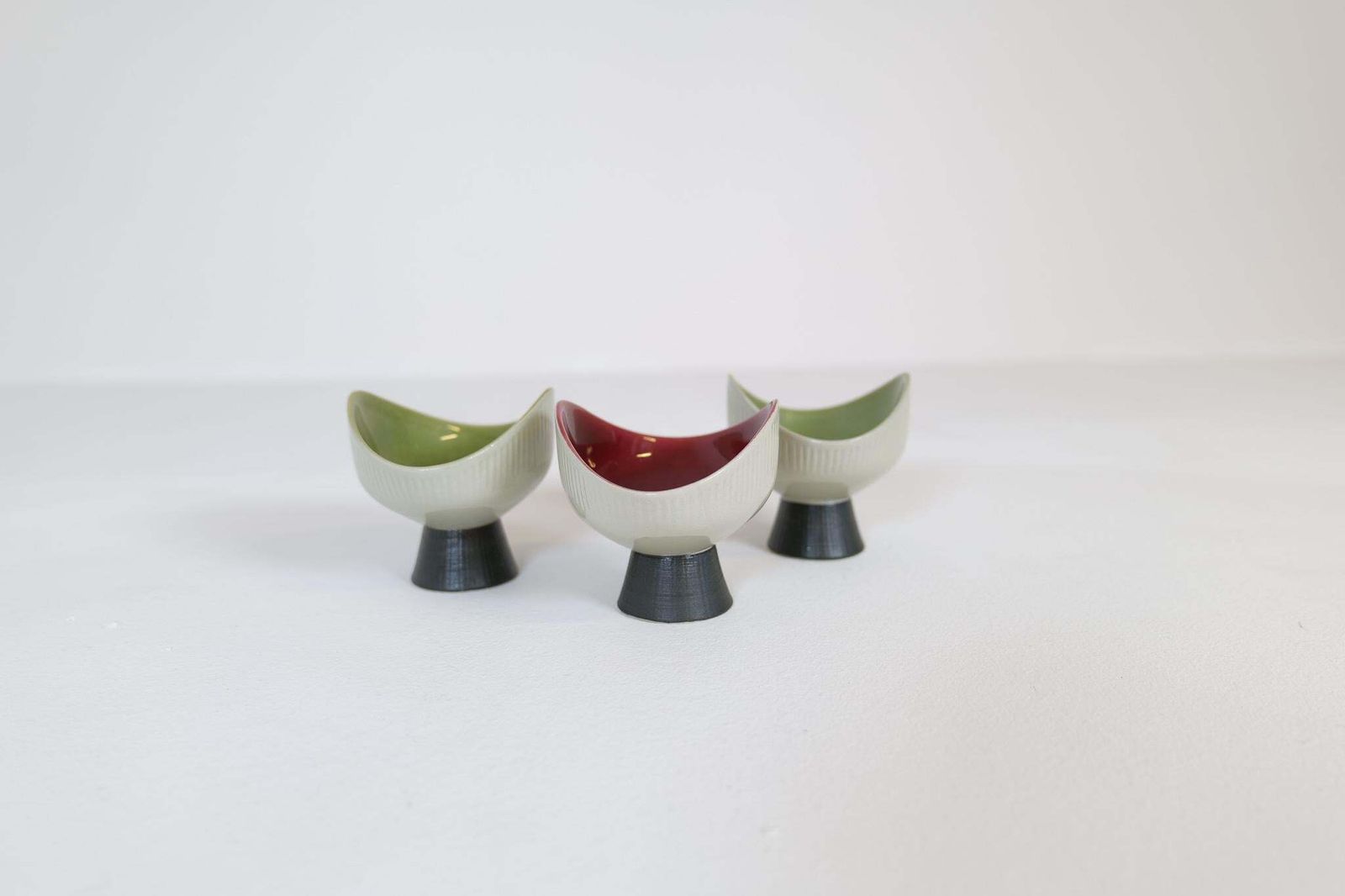 photo for sale Midcentury Modern Set Of 3 Bowls Bahia Carl Harry Stålhane Rörstrand Sweden