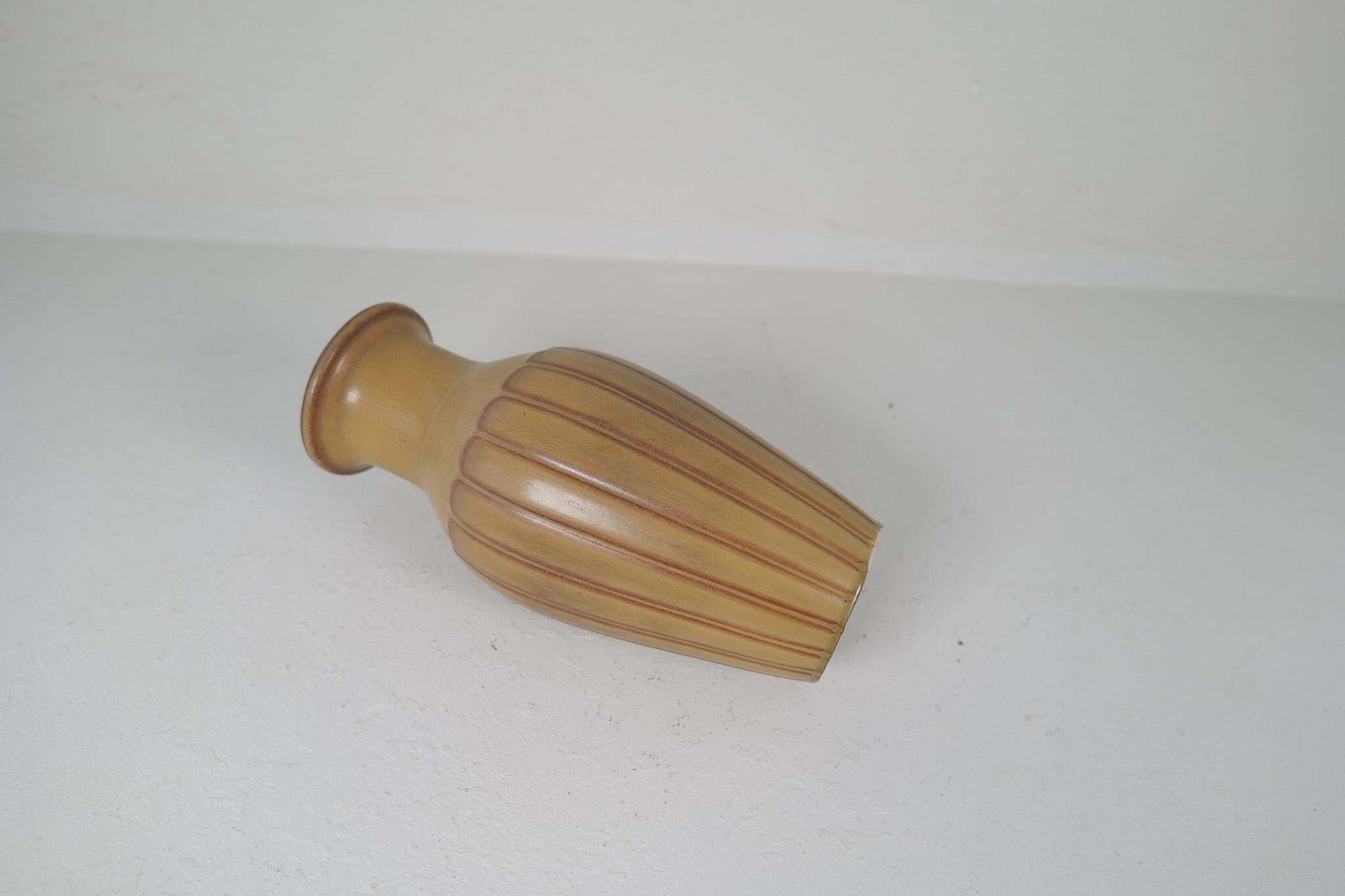 Midcentury Modern Large Vase Rörstrand By Gunnar Nylund, Sweden photo vintage