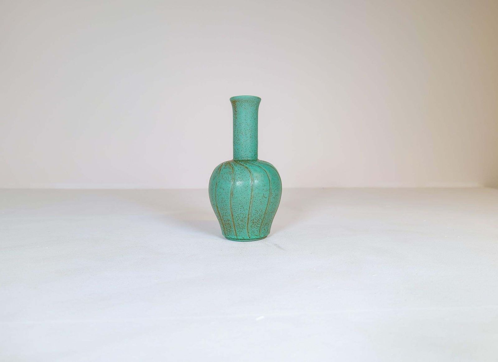 Art Deco Ceramic Vase Bo Fajans Ewald Dahlskog, Sweden, 1937 photo Home Decor