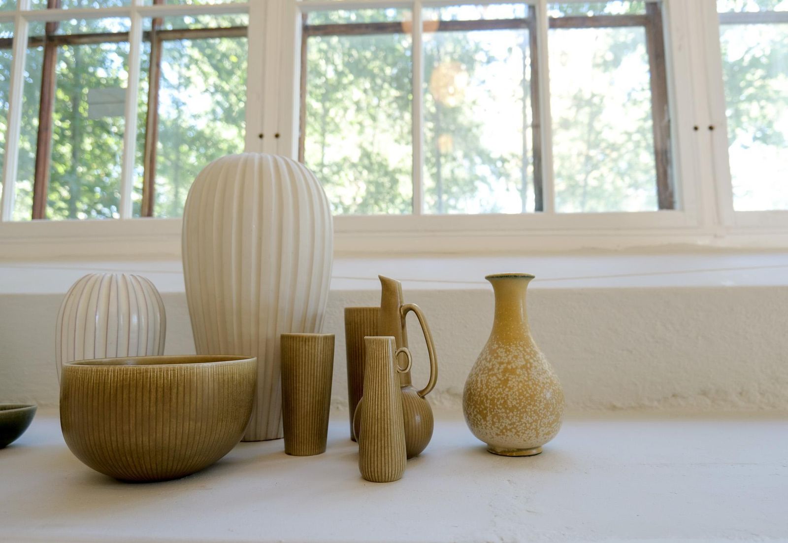 photo vinterior Midcentury Modern Sculptural Vase Rörstrand By Gunnar Nylund, Sweden, 1950s