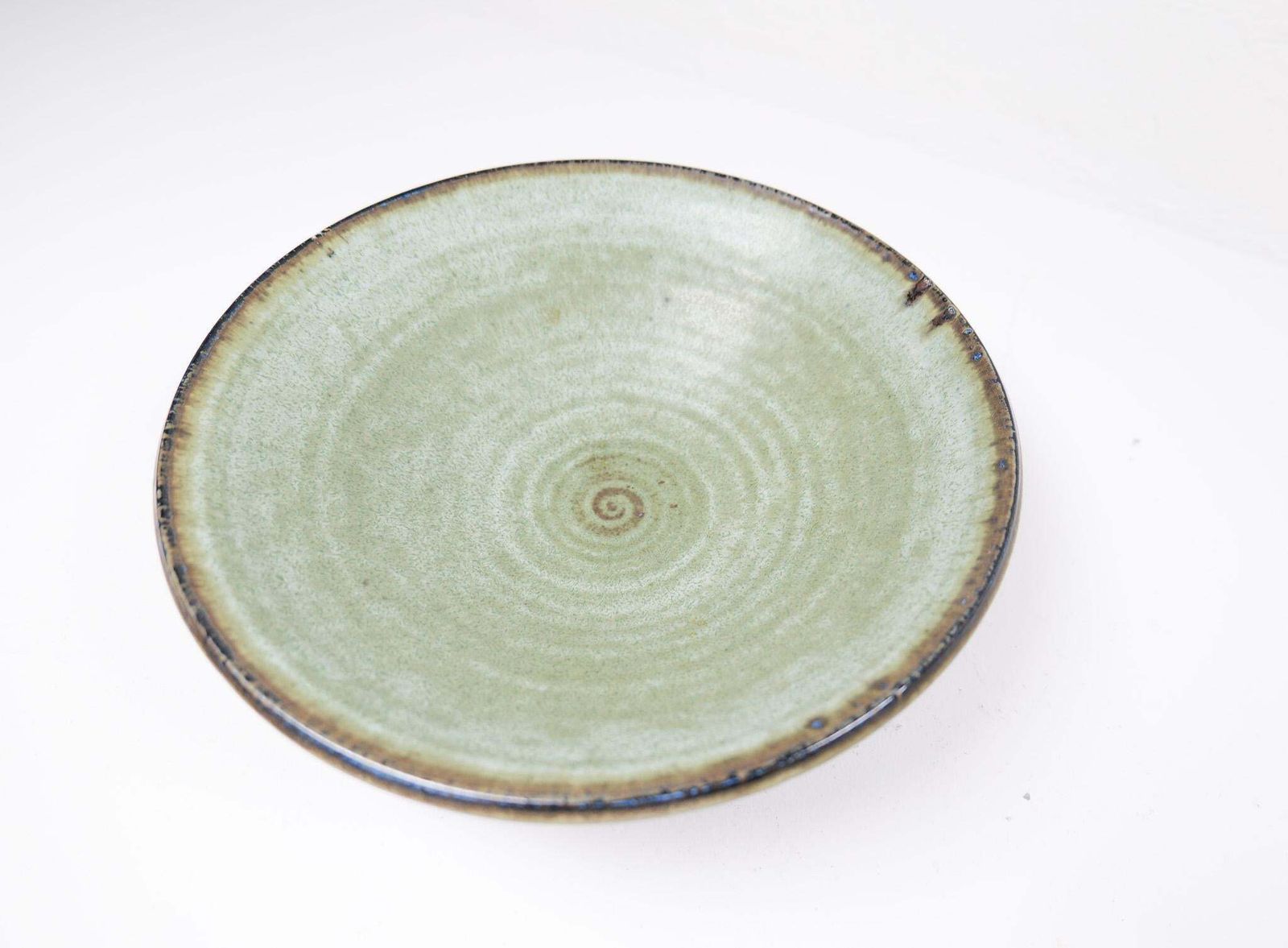 Midcentury Modern Unique Large Ceramic Bowl Carl Harry Stålhane Rörstrand Sweden photo vintage