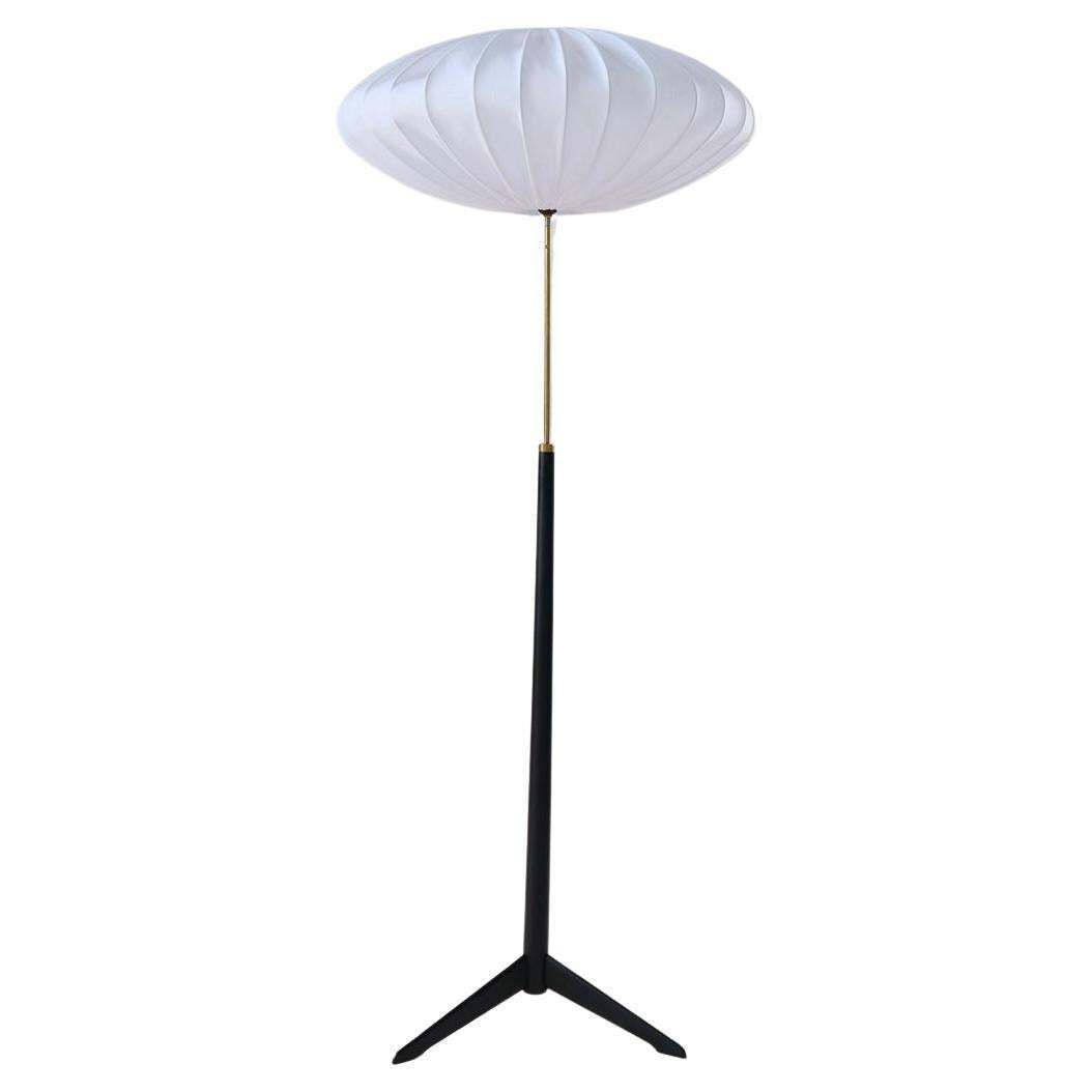 Midcentury Modern Floor Lamp, Model G 34, Bergboms, Sweden, 1960s
