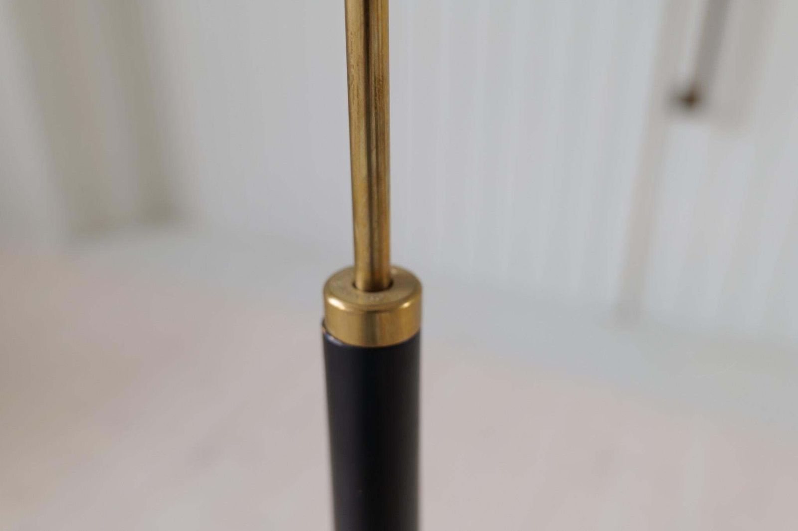 Midcentury Modern Floor Lamp, Model G 34, Bergboms, Sweden, 1960s photo vintage