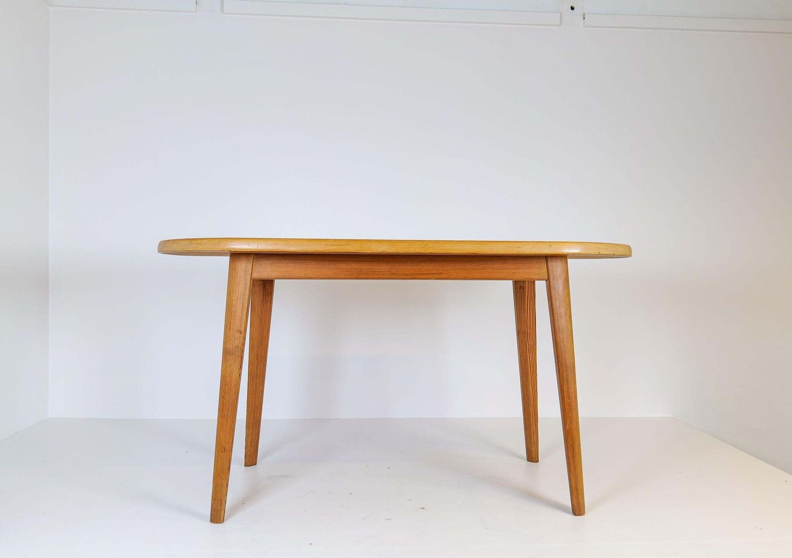 Midcentury Pine Coffee Table By Carl Malmsten, Sweden, 1940s photo 2138.0