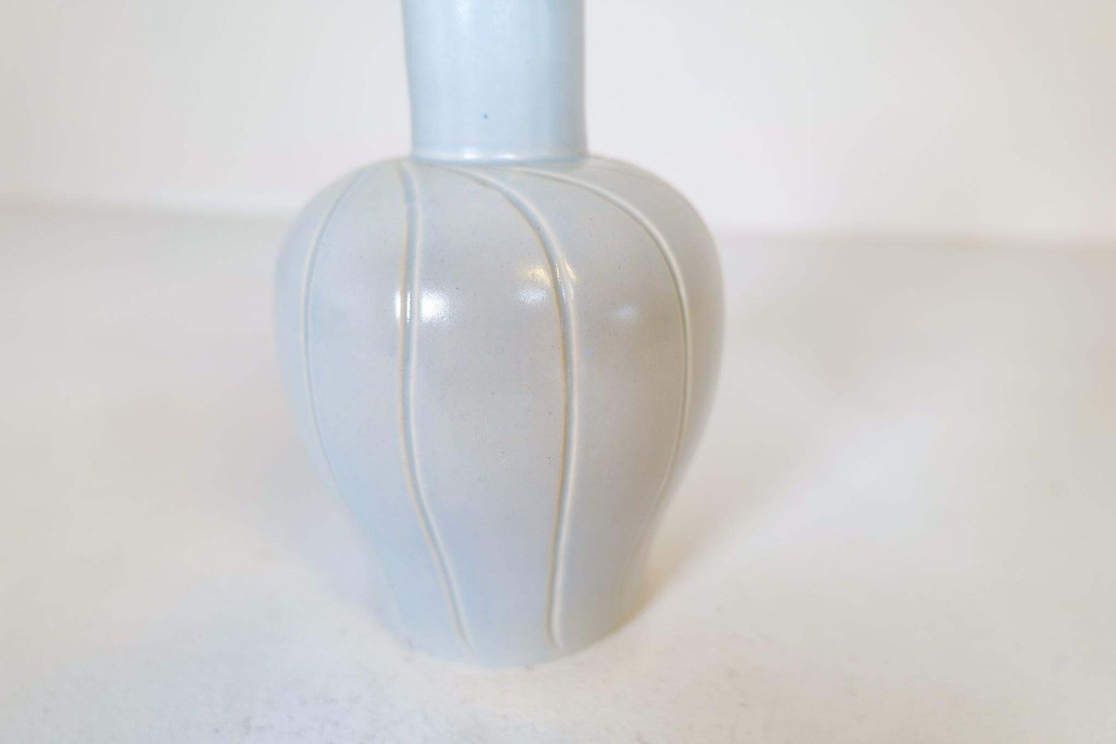 Art Deco Ceramic Vase Bo Fajans Ewald Dahlskog, Sweden, 1937 photo 1454.0