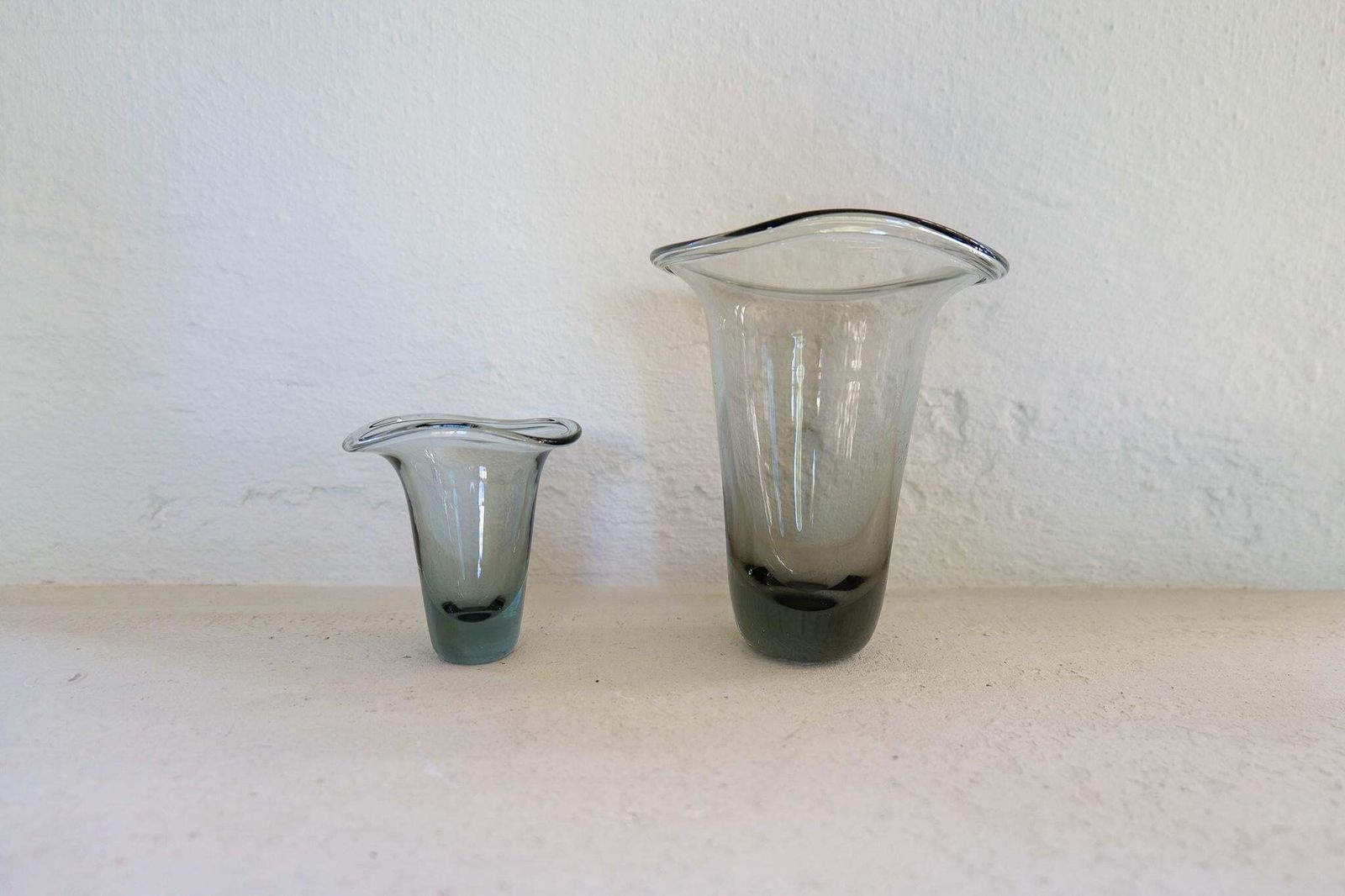 photo furniture Midcentury Collection Of 4 Sculptural Pieces Kosta Vicke Lindstrand Sweden 1950s