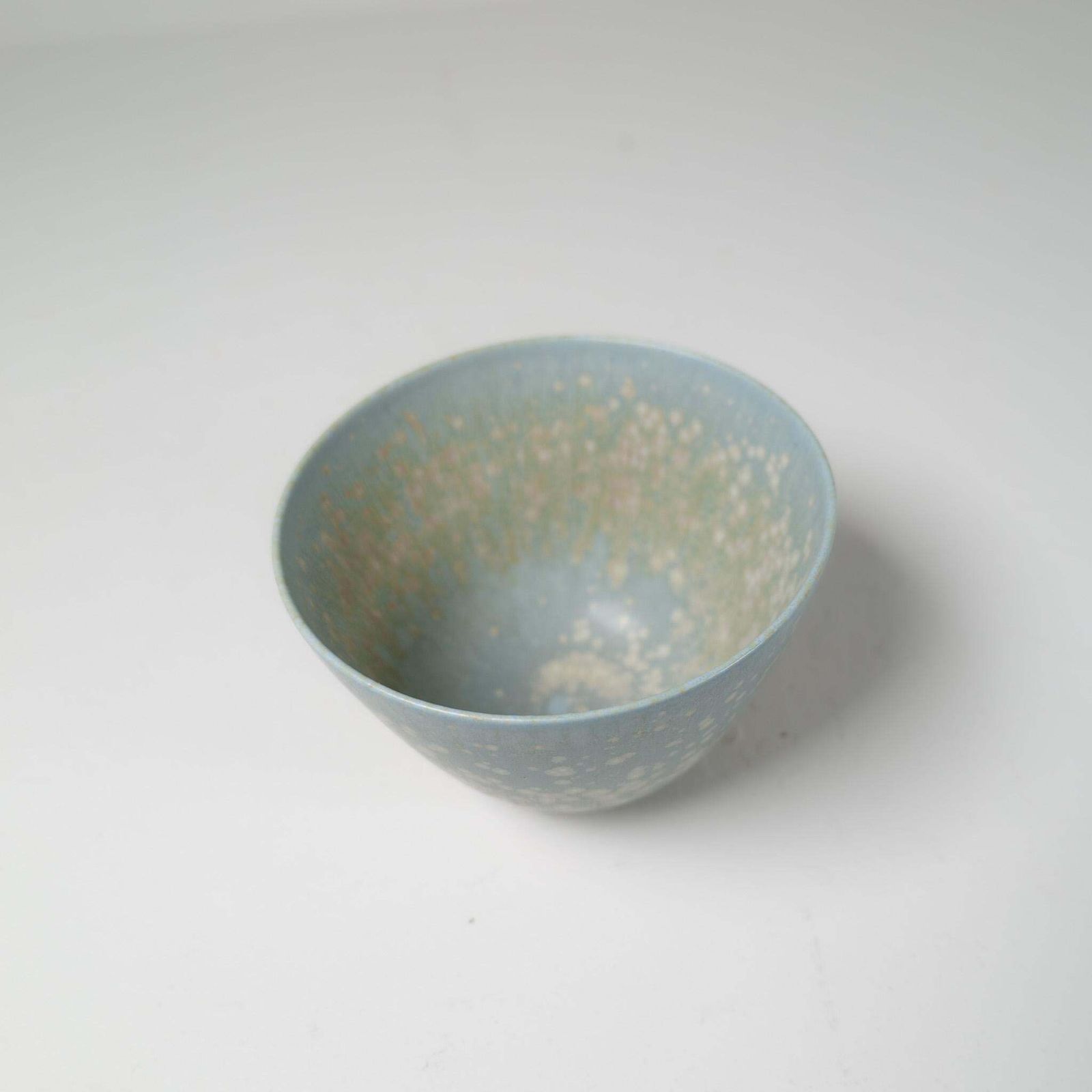 photo for sale Midcentury Modern Set Of 3 Ceramic Pieces Rörstrand Gunnar Nylund, Sweden, 1950s