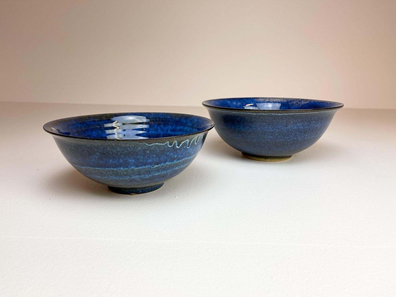 Scandinavian Modern Ceramic Bowls By Carl Harry Stålhane Design Huset, Sweden photo 1240.0
