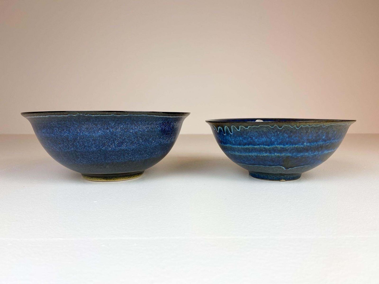 Scandinavian Modern Ceramic Bowls By Carl Harry Stålhane Design Huset, Sweden photo vintage