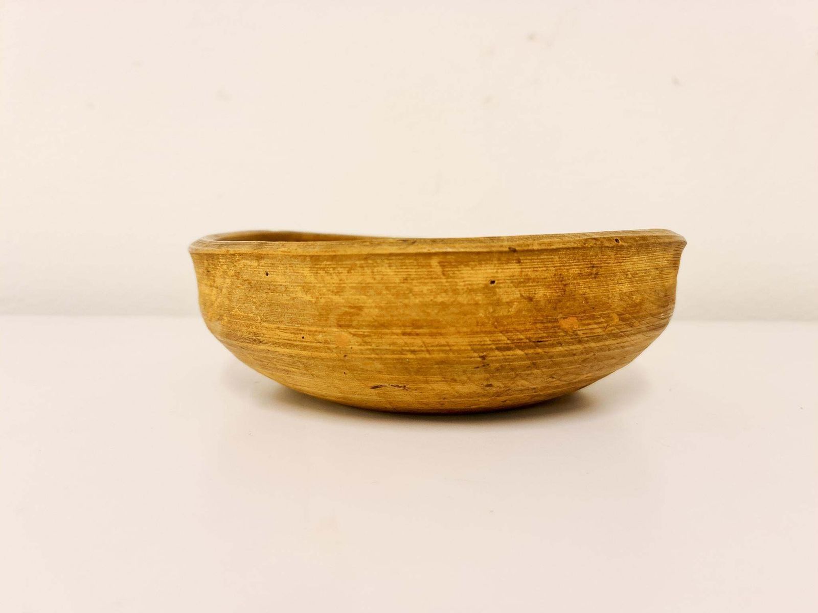 Swedish Folk Art, Unique 19th Century Wooden Bowl photo for sale