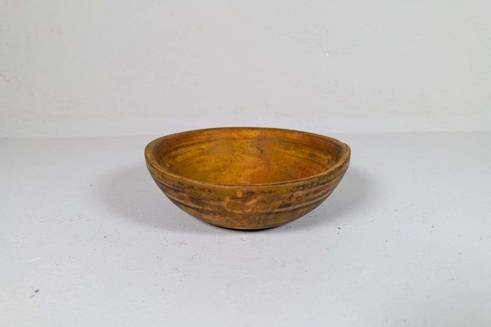photo for sale Swedish Folk Art, Unique 19th Century Farmers Bowls Set Of 2