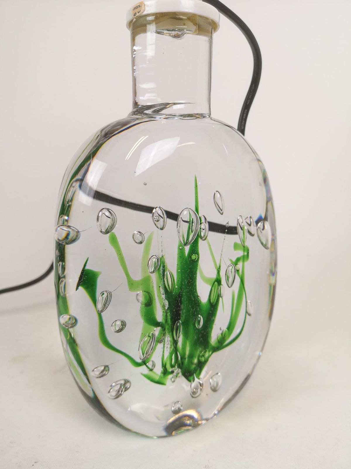 photo furniture Midcentury Table Lamp "Seaweed" Kosta Vicke Lindstrand, 1950s, Sweden