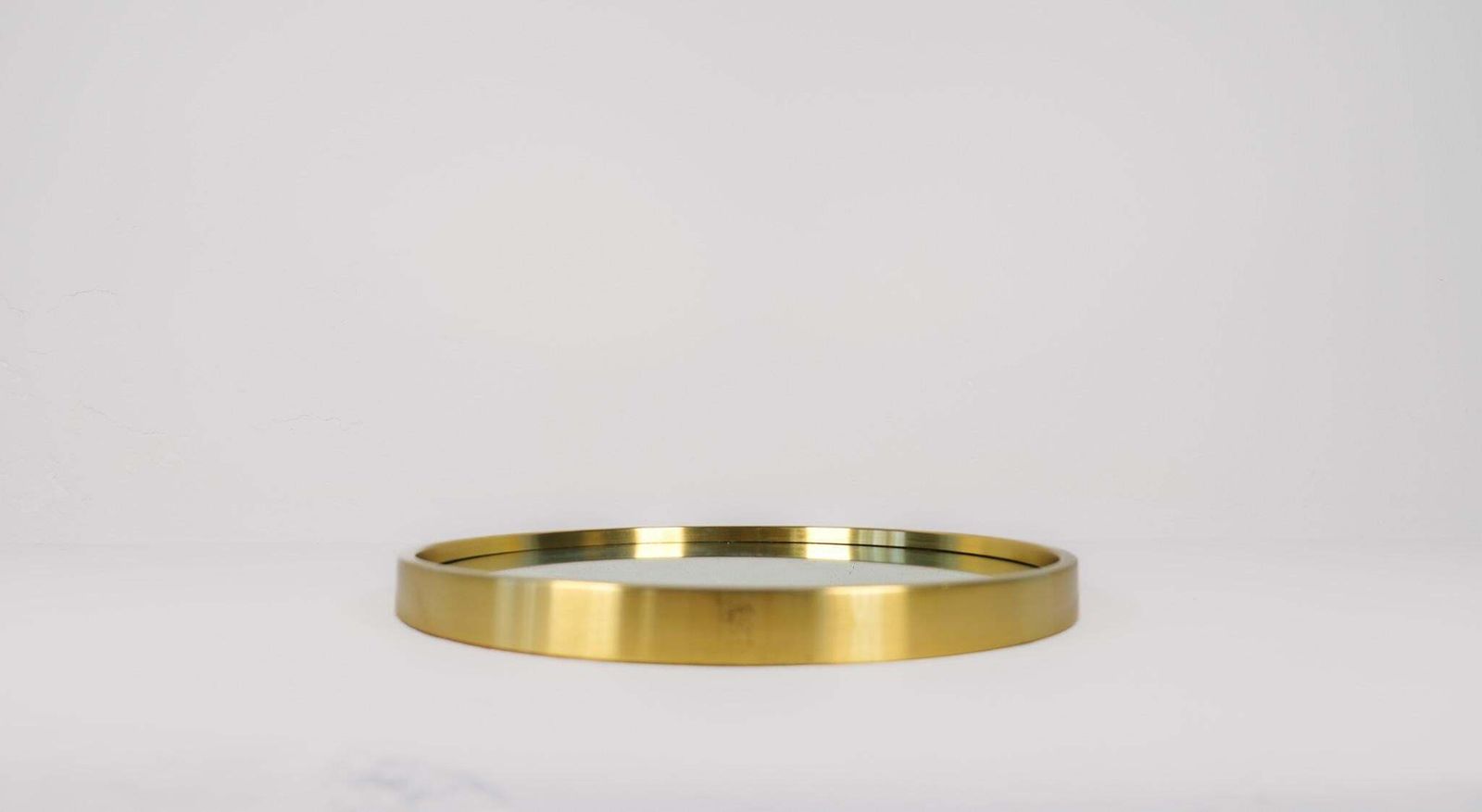 Midcentury Modern Brass Mirror By Glasmäster In Markaryd, Sweden, 1960s photo furniture