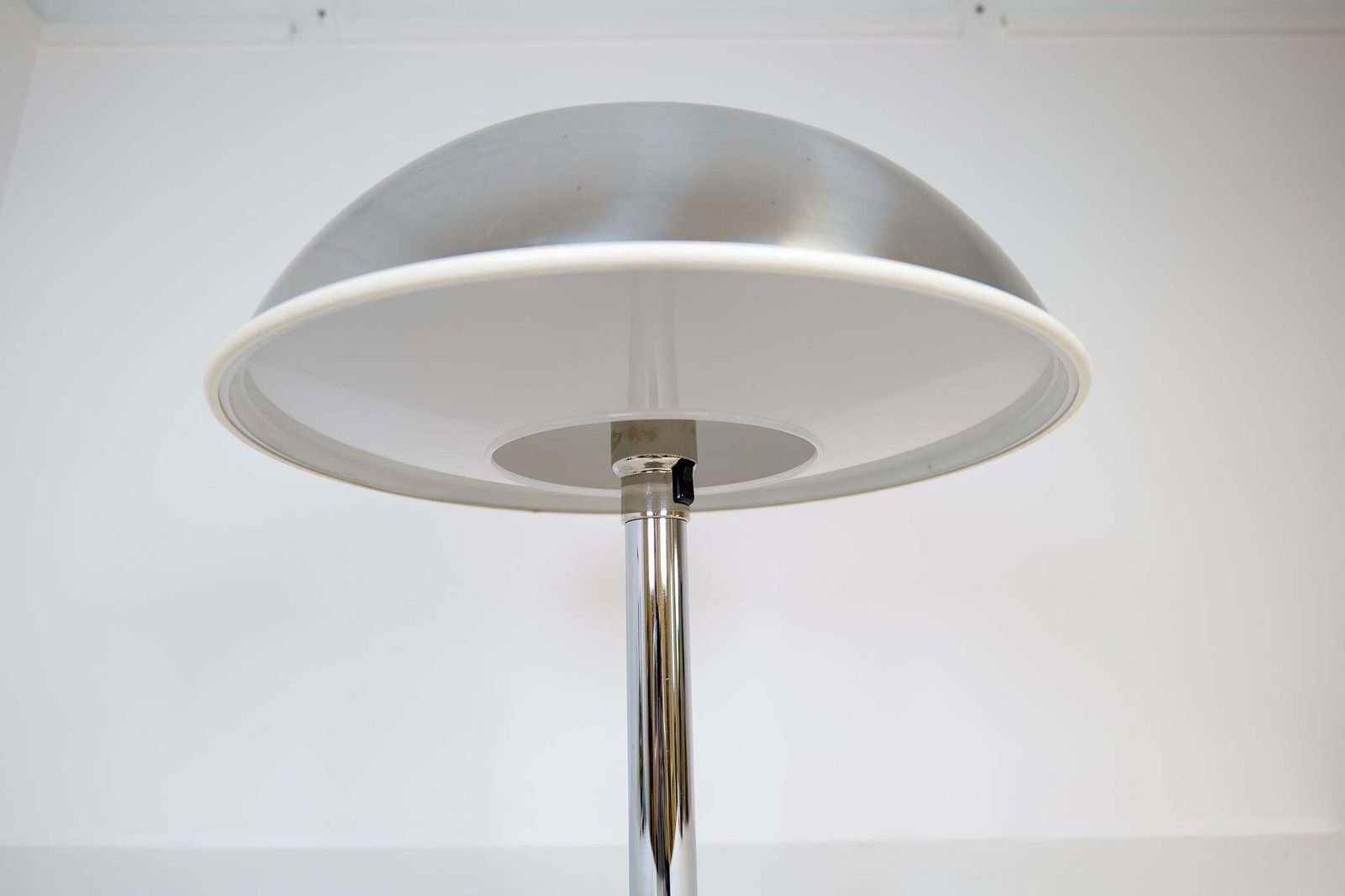 photo furniture Space Age Large Table Lamp Chrome Fagerhults, Sweden, 1970s