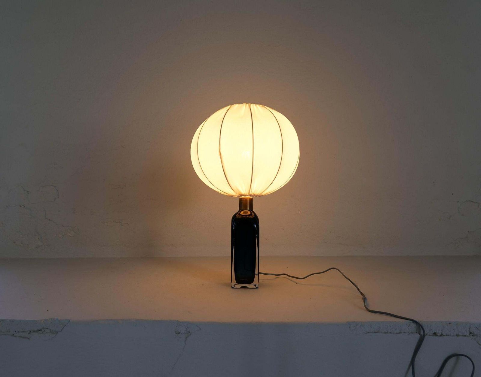 Lighting Midcentury Modern Table Lamp By Carl Fagerlund For Orrefors Sweden Rd 1406 photo