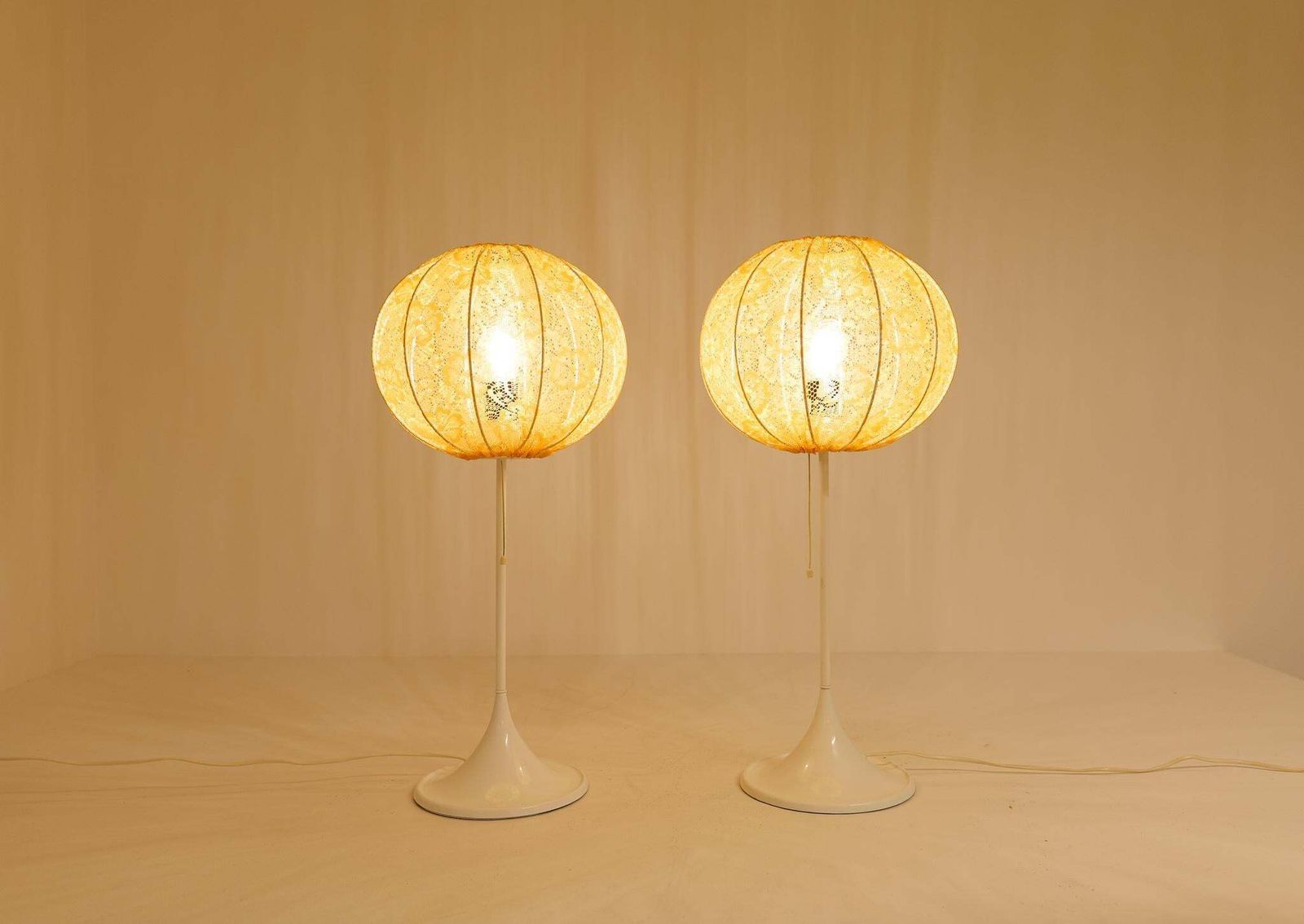 photo furniture Midcentury Modern Pair Of Bergboms B 024 Table Lamps, 1960s, Sweden