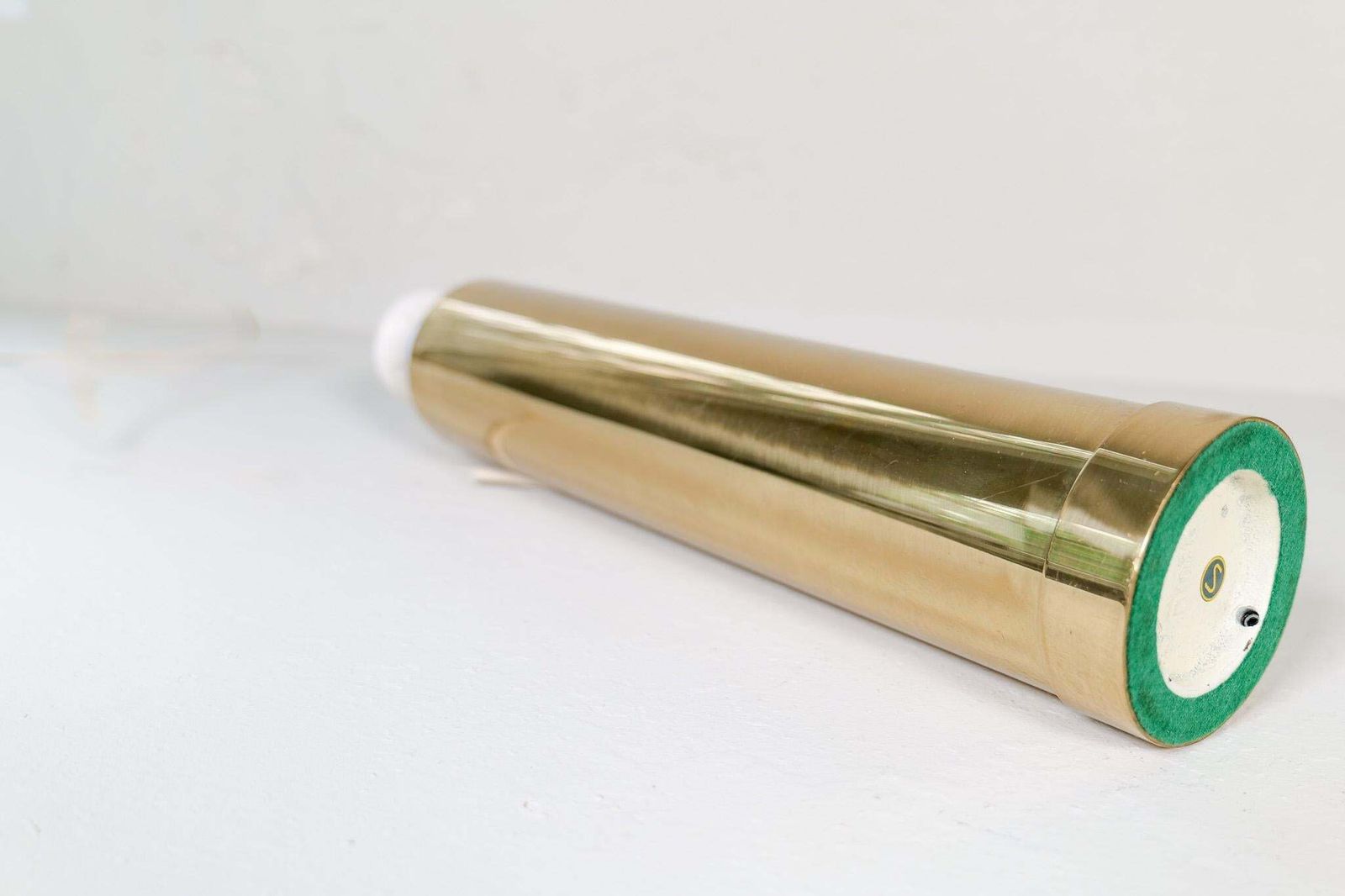 photo for sale Midcentury Pair Of Large Brass Bergboms B 010 Table Lamps, 1960s, Sweden