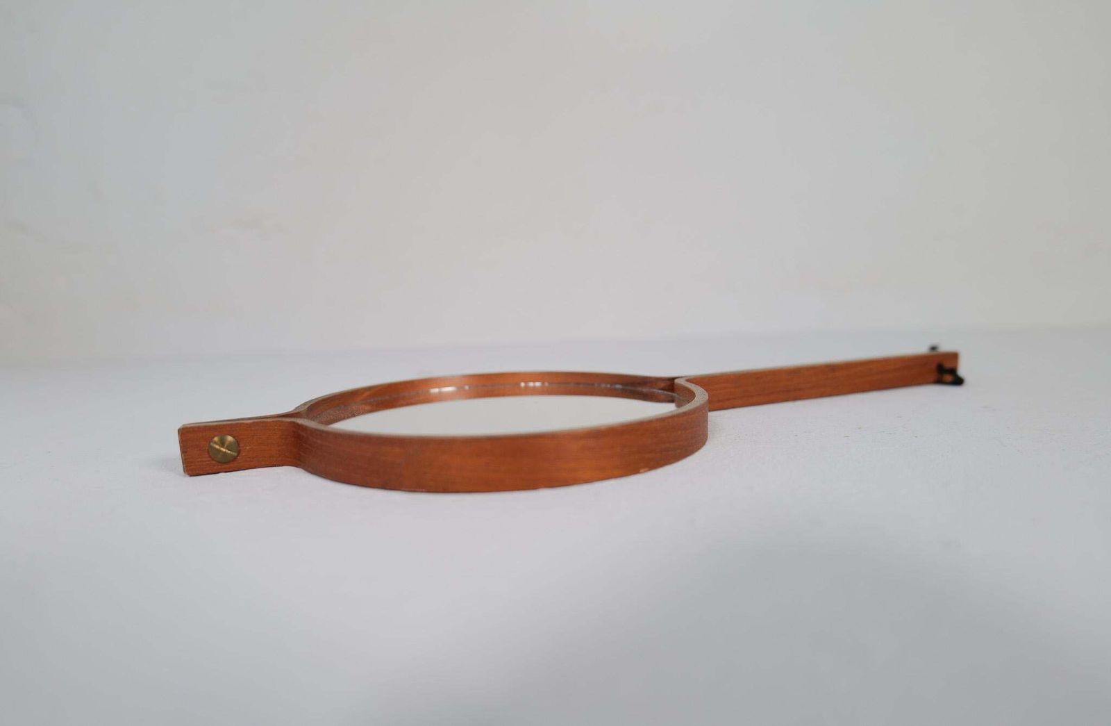 Midcentury Modern Hans Agne Jakobsson Hand Mirror, Sweden photo furniture