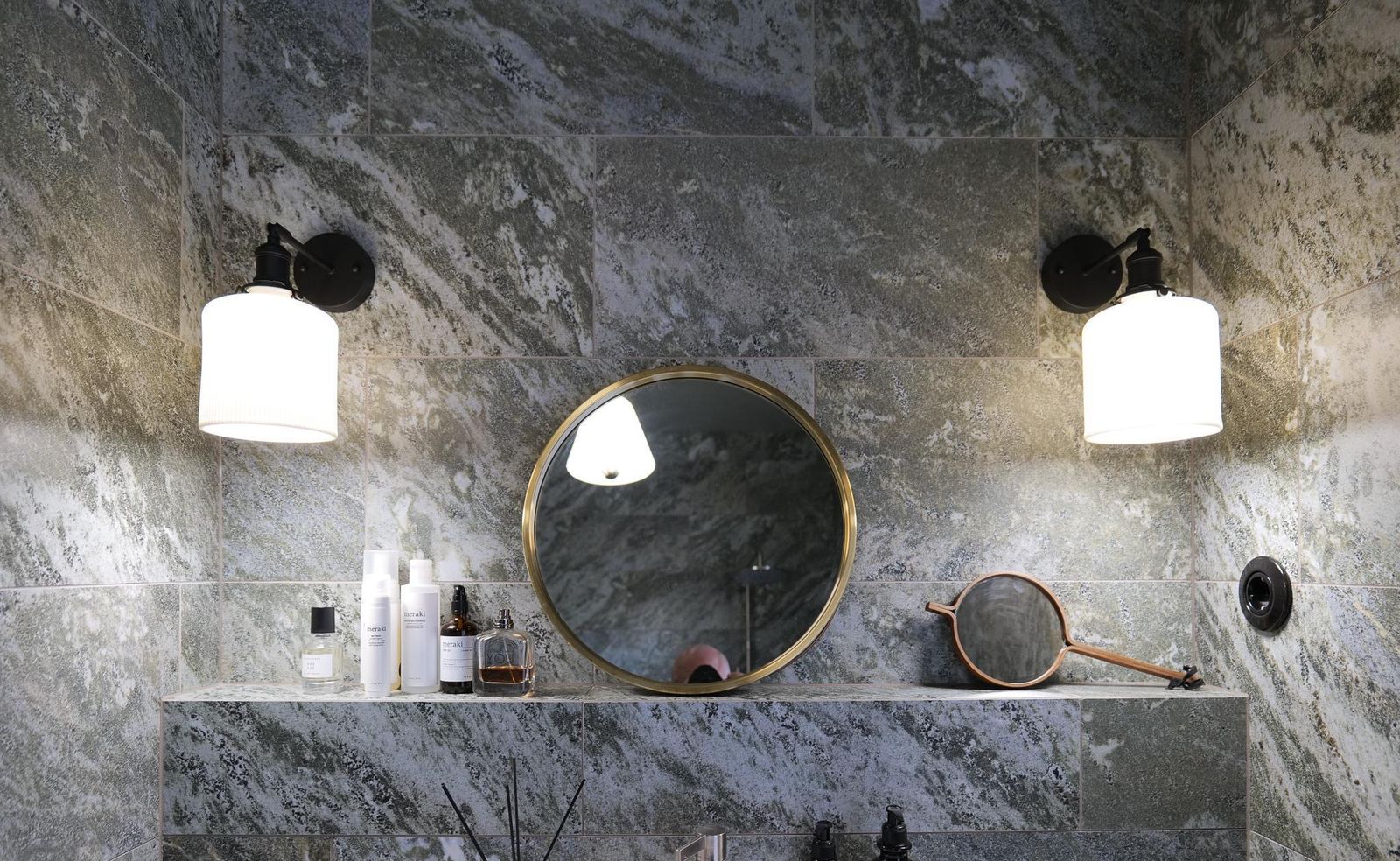 photo for sale Midcentury Modern Hans Agne Jakobsson Hand Mirror, Sweden