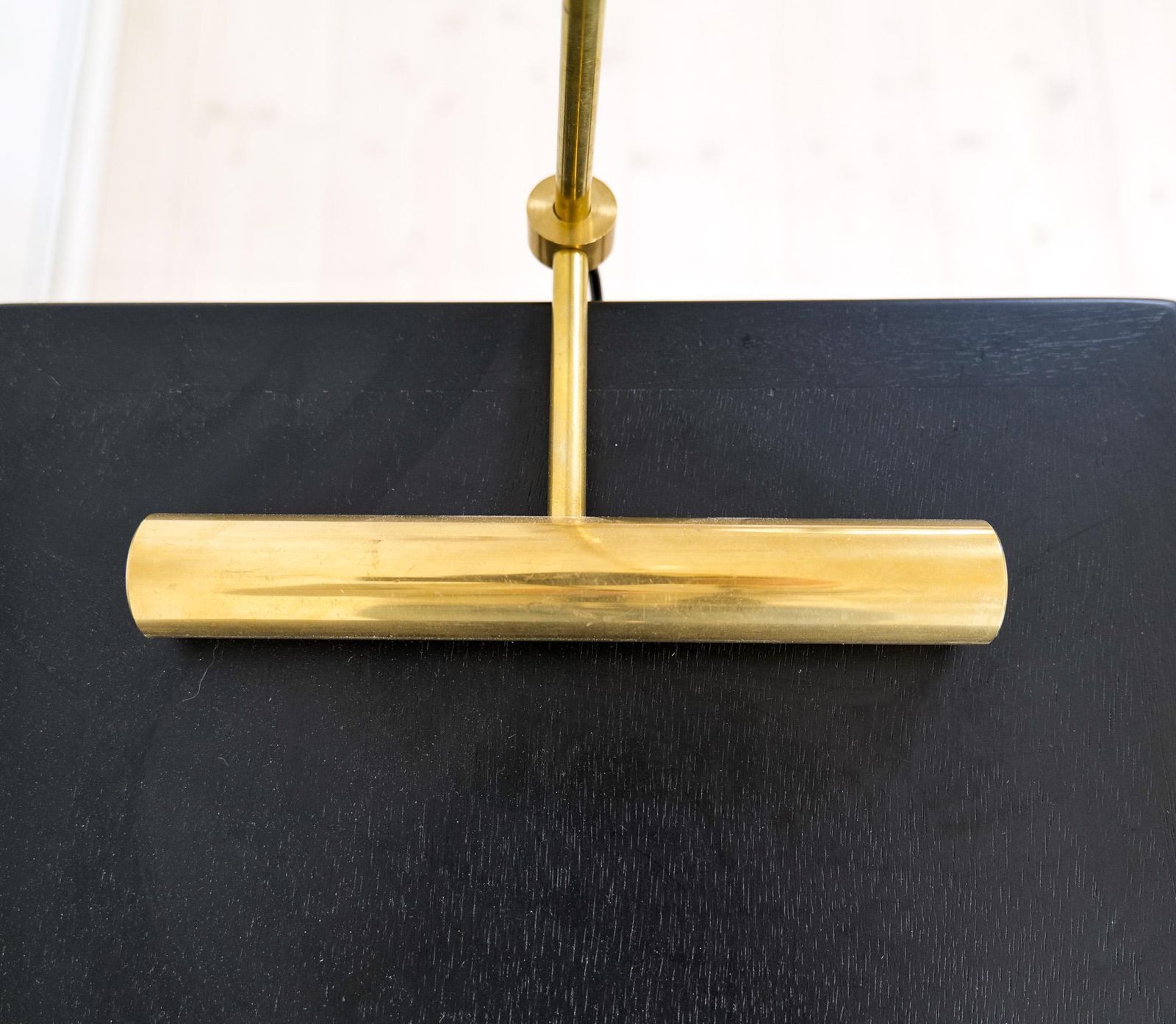 Italian Modern Table Lamp Brass And Metal, Stilnovo Style photo buy
