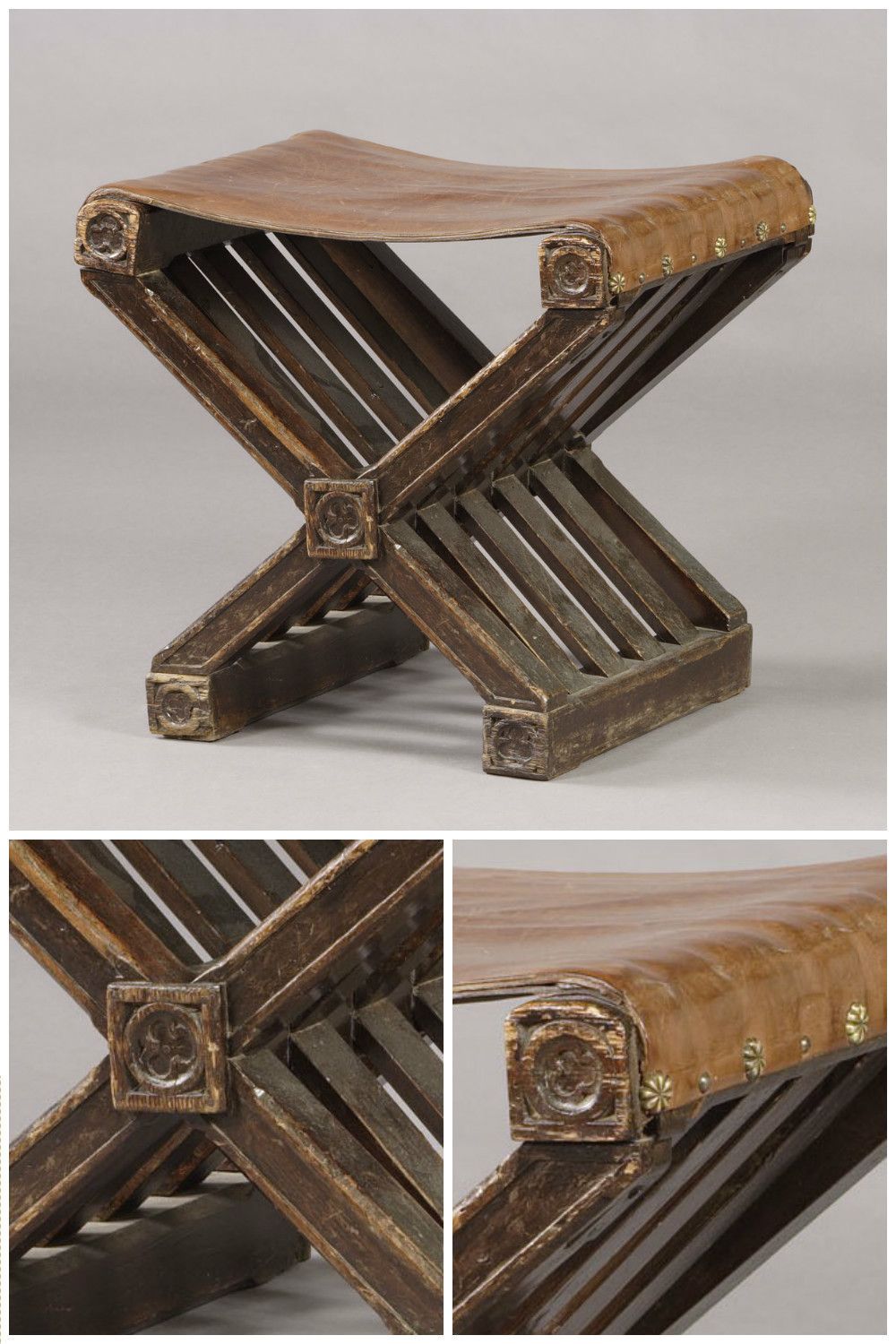 Tabouret de style Renaissance