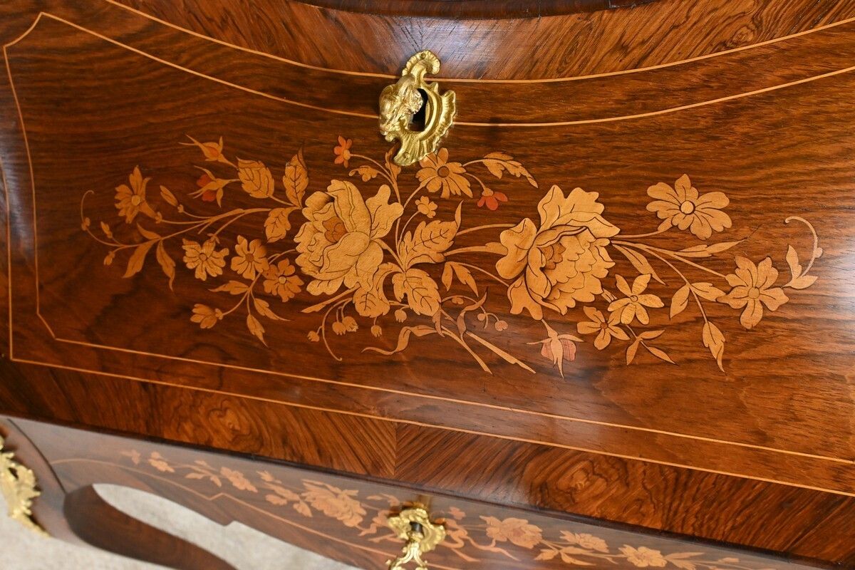 Rosewood Lady's Desk, Louis XV Style – Part 2 Of The 19th Century photo buy