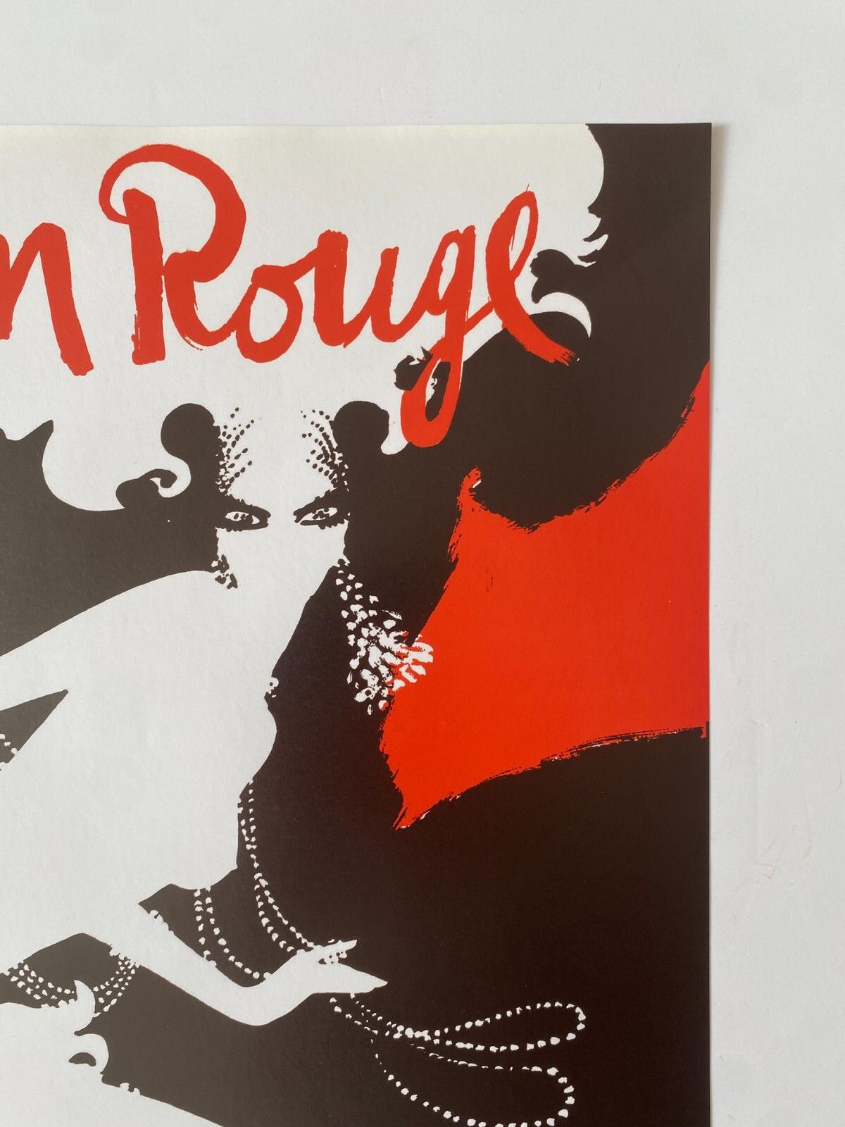 René Gruau, 1980s   Bal Du Moulin Rouge, Frenesie   Original Vintage Poster Printed In Offset Lithography   Cm 58,5 X 38,5   In 23 X 15,1 photo 230.0