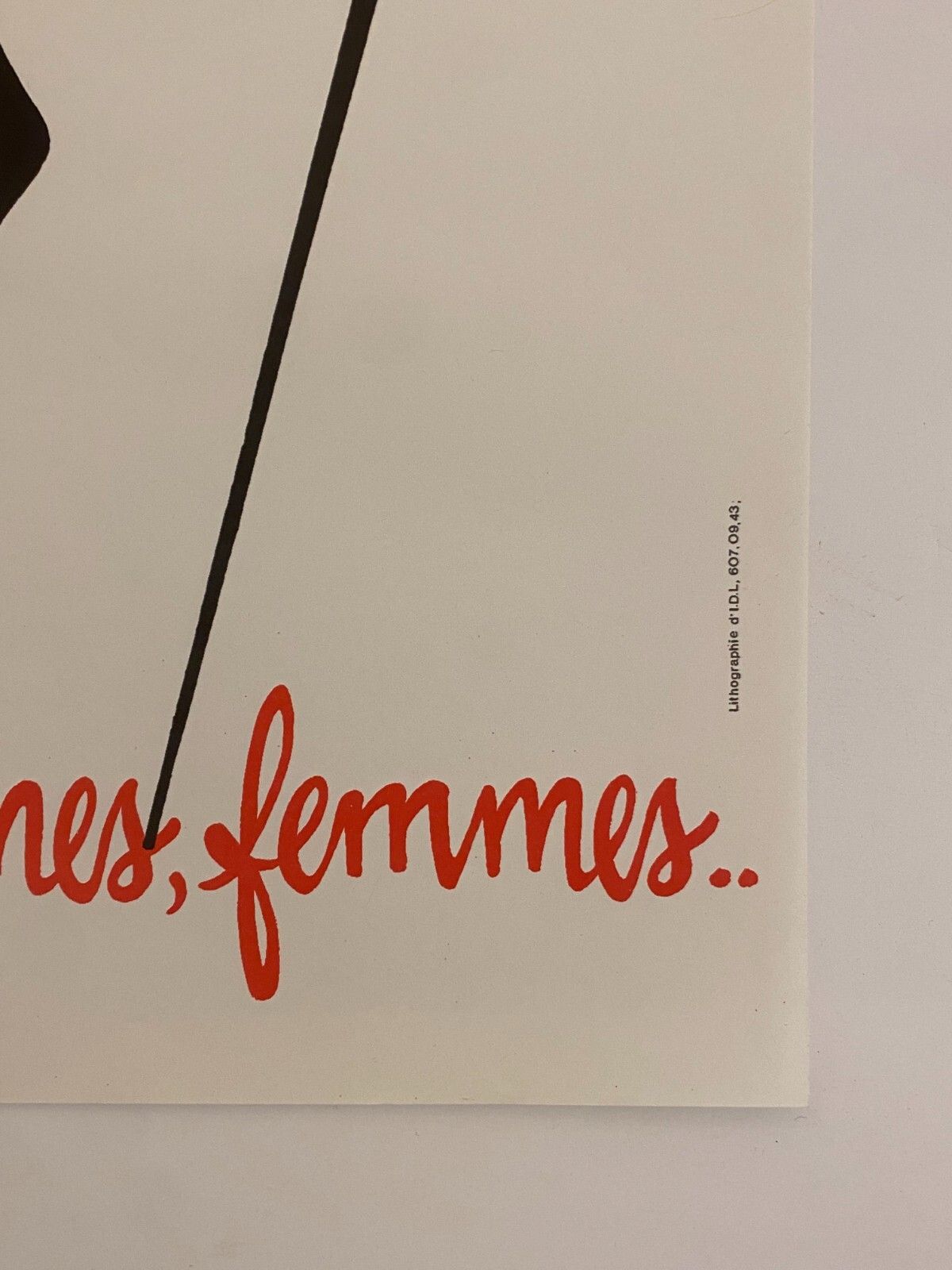 René Gruau, C.A. 1983   Bal Du Moulin Rouge, Femmes   Original Vintage Poster Printed In Offset Lithography   C.A. Cm 60 X 40   23,6 X 15,7 photo buy