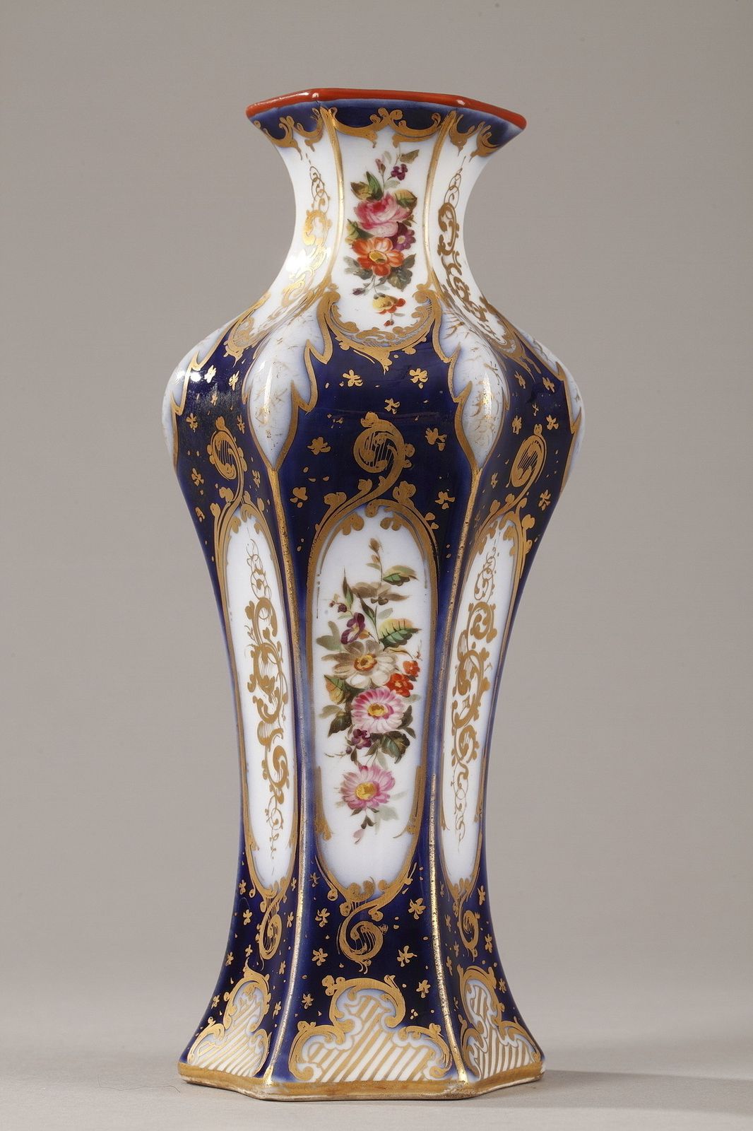 Paar Napoleon III porseleinen vazen photo Woonaccessoires