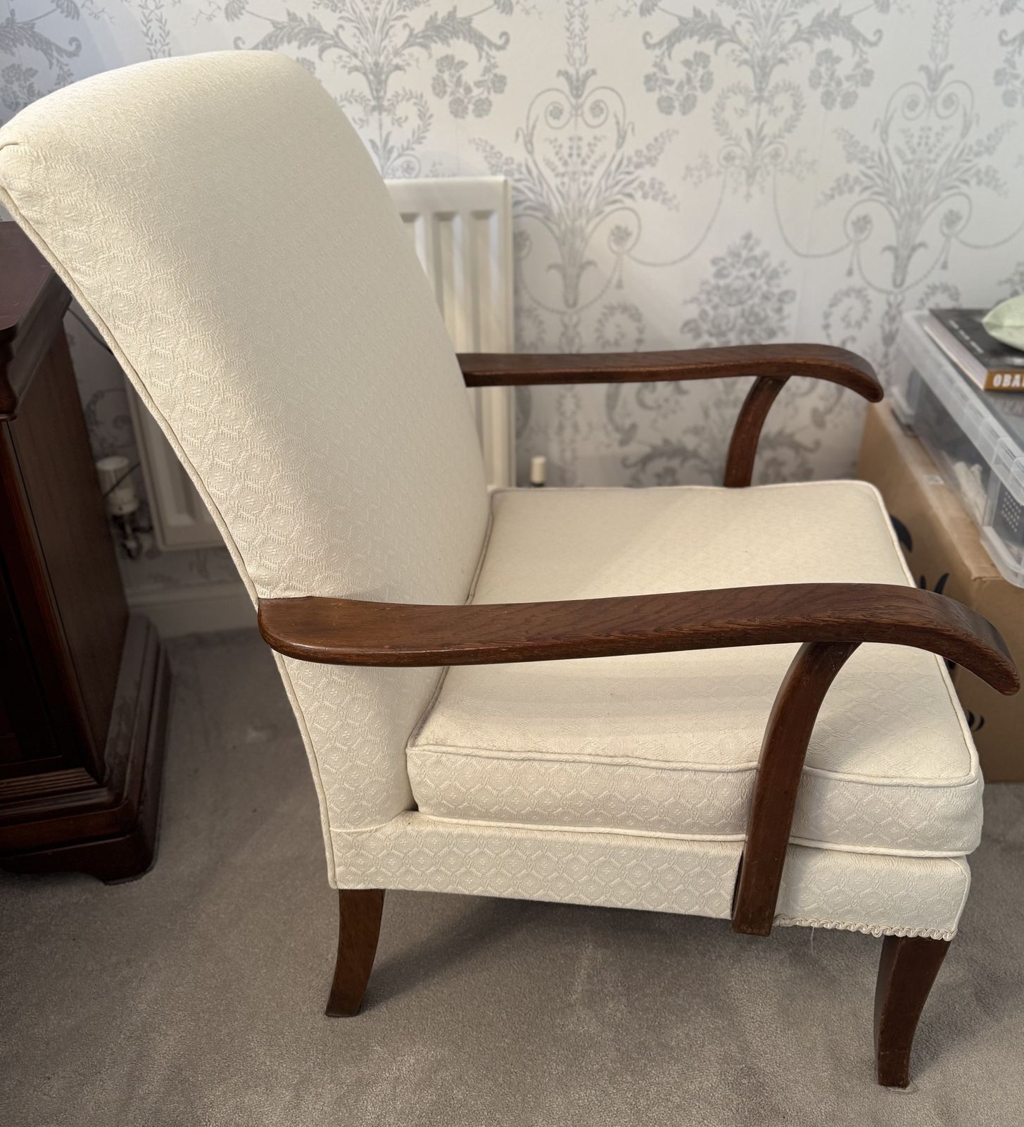 Professionally Reupholstered Parker Knoll Pk 717 Armchair photo furniture