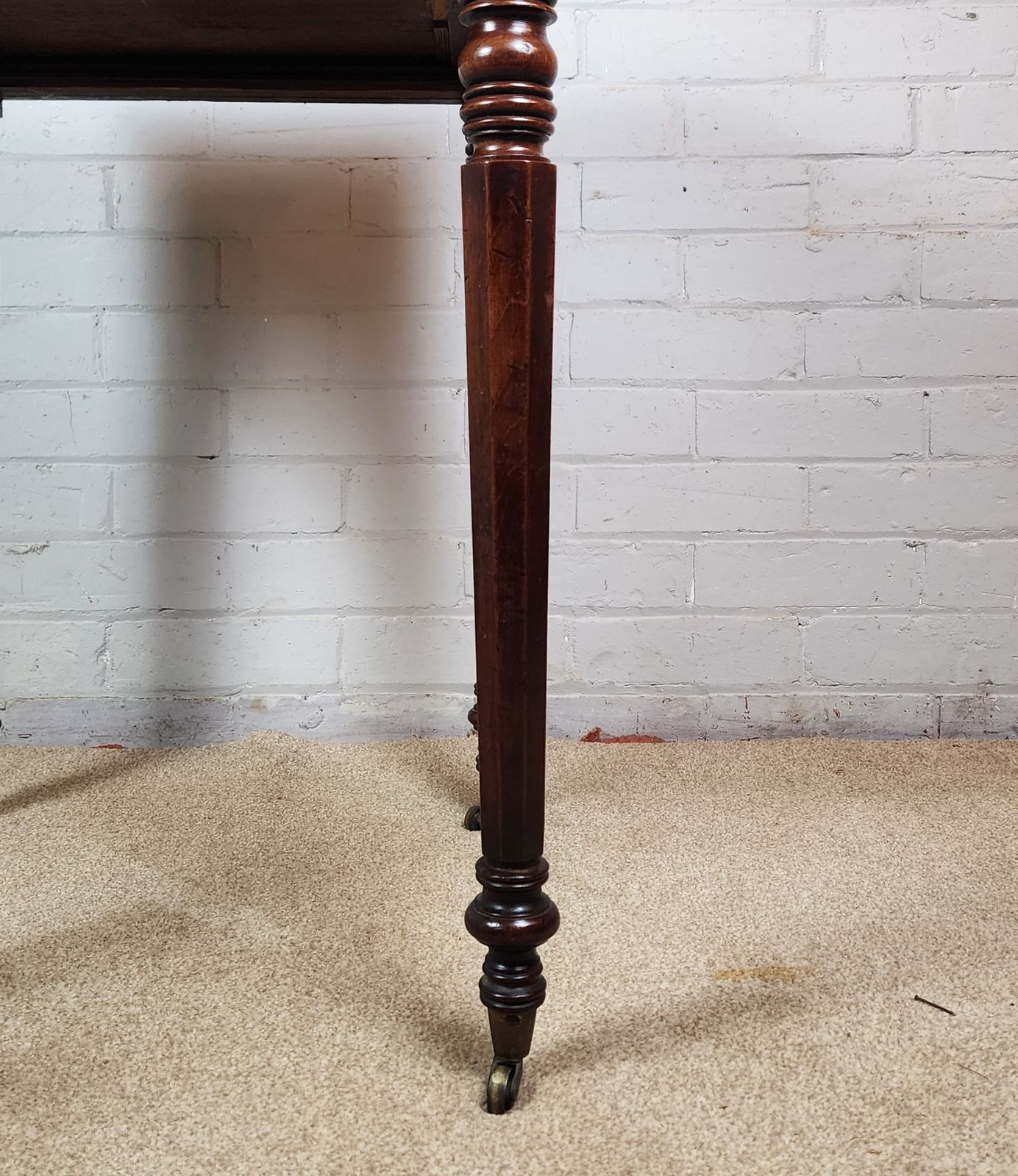 photo for sale Georgian Mahogany Ladies Writing Desk, In The Manner Of Gillows
