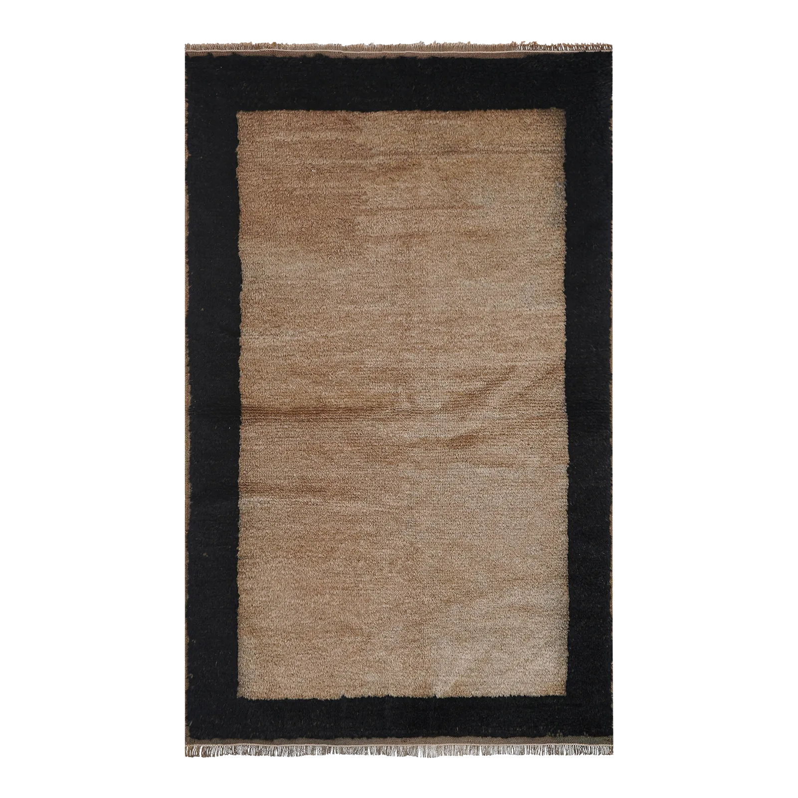 1970s Vintage Mohair Tulu Rug 2'6'' X 4'6''