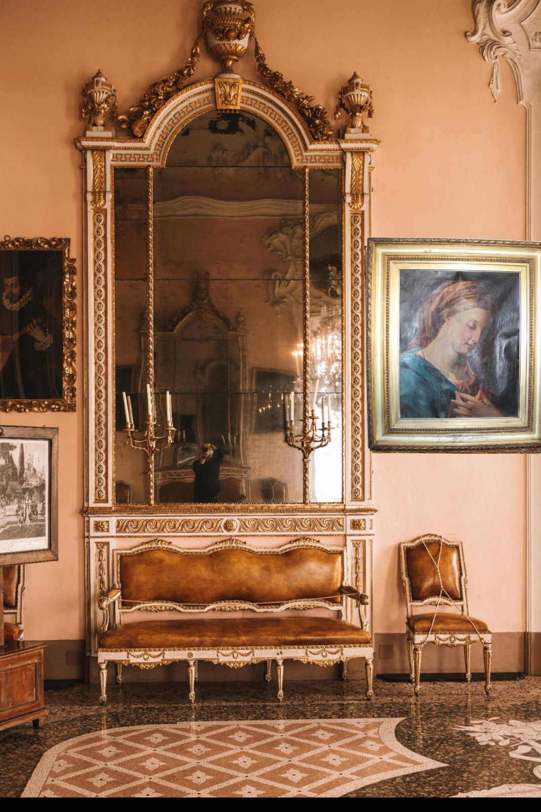 photo for sale Mid 18th Century Pompeo Batoni Madonna Of Annunciation
