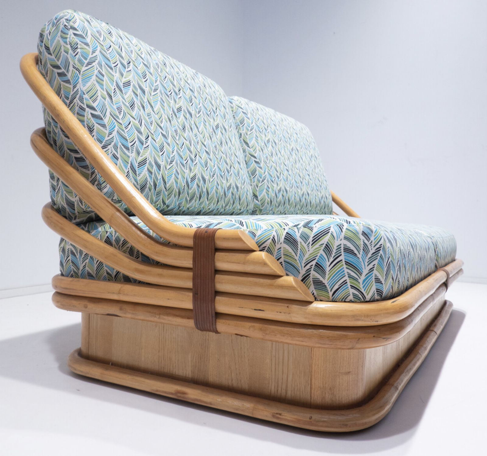 Rattan Sofa By Vivai Del Sud, 1970s – New Upholstery photo buy