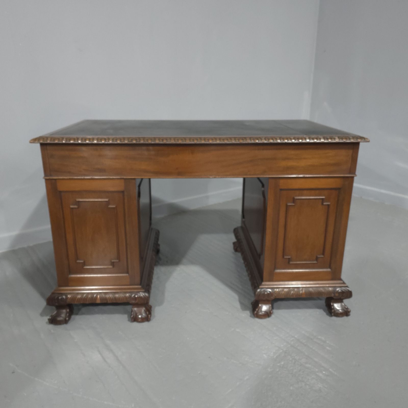 Fabulous Mahogany Pedestal Desk photo furniture