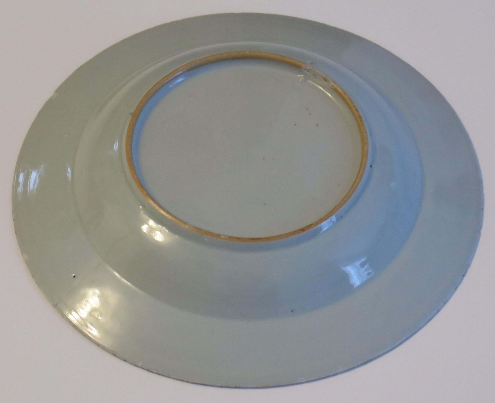 Home Decor 18th Century Chinese Plate Or Bowl Blue & White, Qing Qianlong Circa 1770 photo